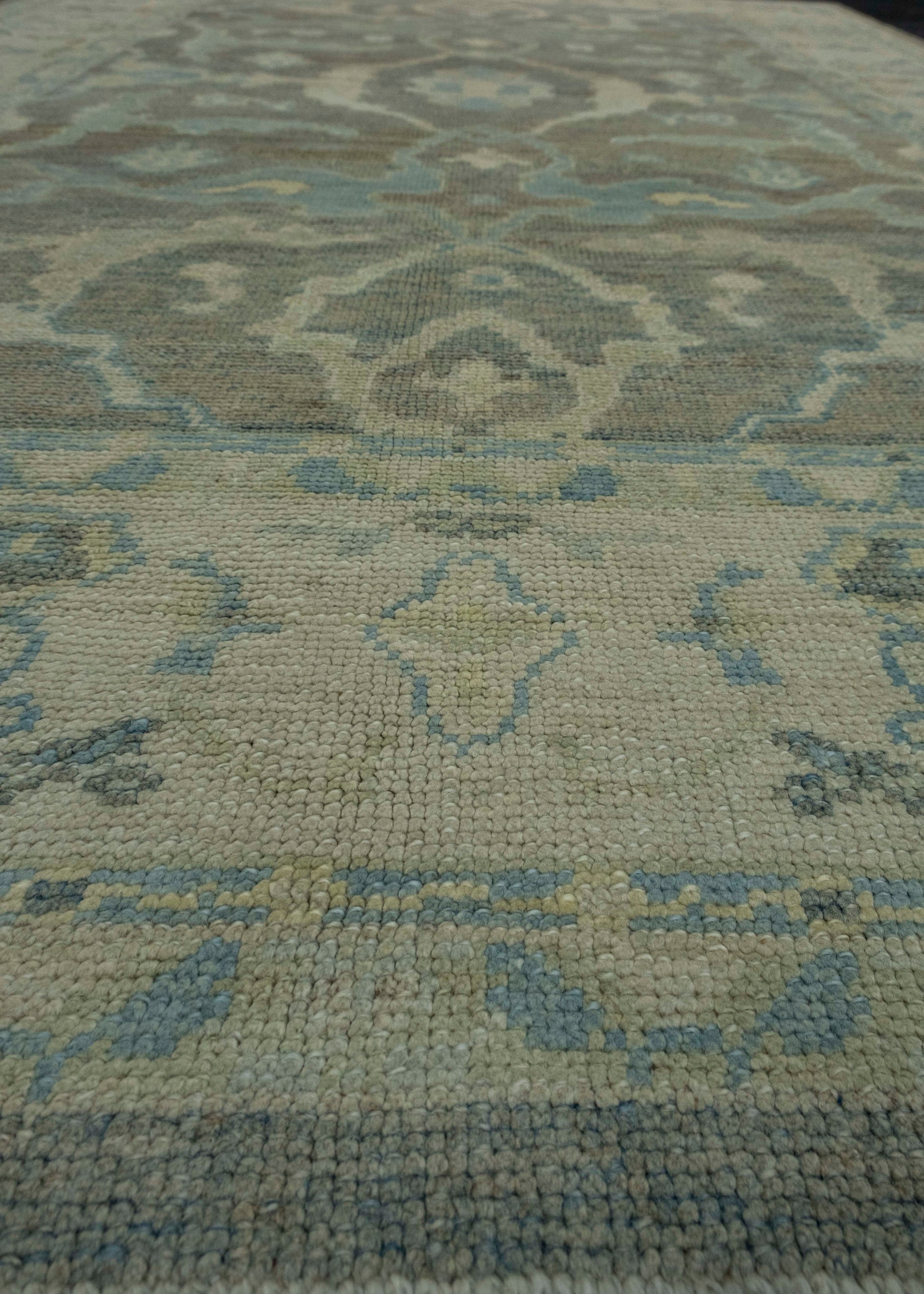 Turkish Oushak Rug 6'2" x 9'6" #18551