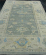 Turkish Oushak Rug 5'10" x 9' #18616
