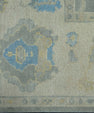 Turkish Oushak Rug 5'10" x 9' #18616