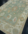 Turkish Oushak Rug 5'4" x 9'4" #18531