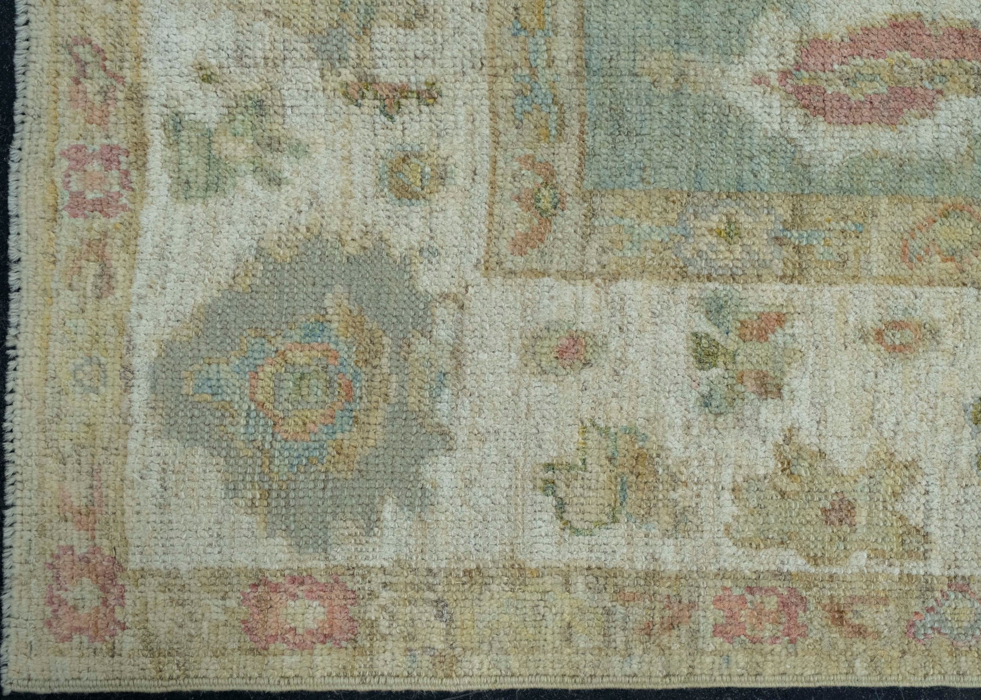 Turkish Oushak Rug 5'4" x 9'4" #18531