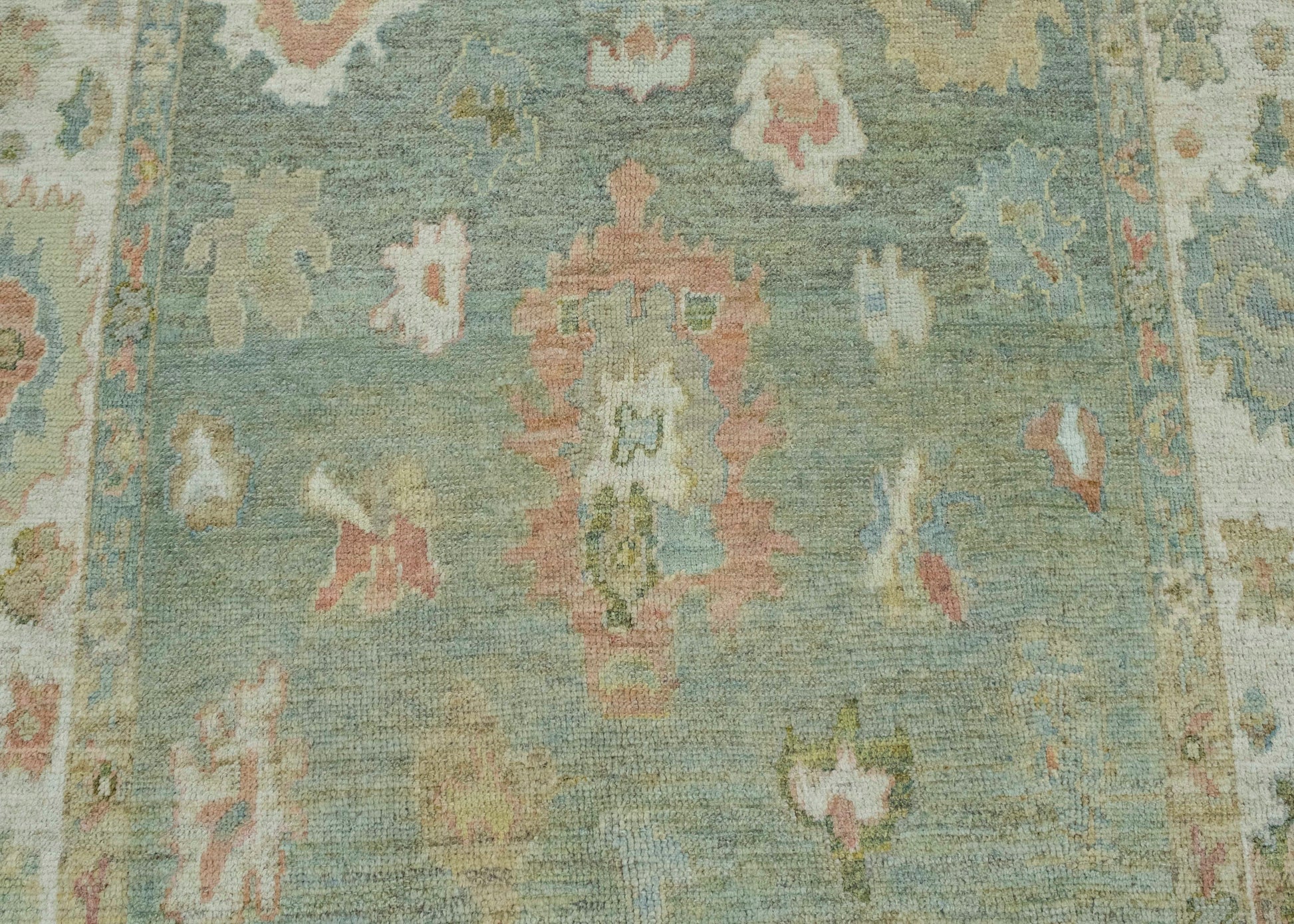Turkish Oushak Rug 5'4" x 9'4" #18531