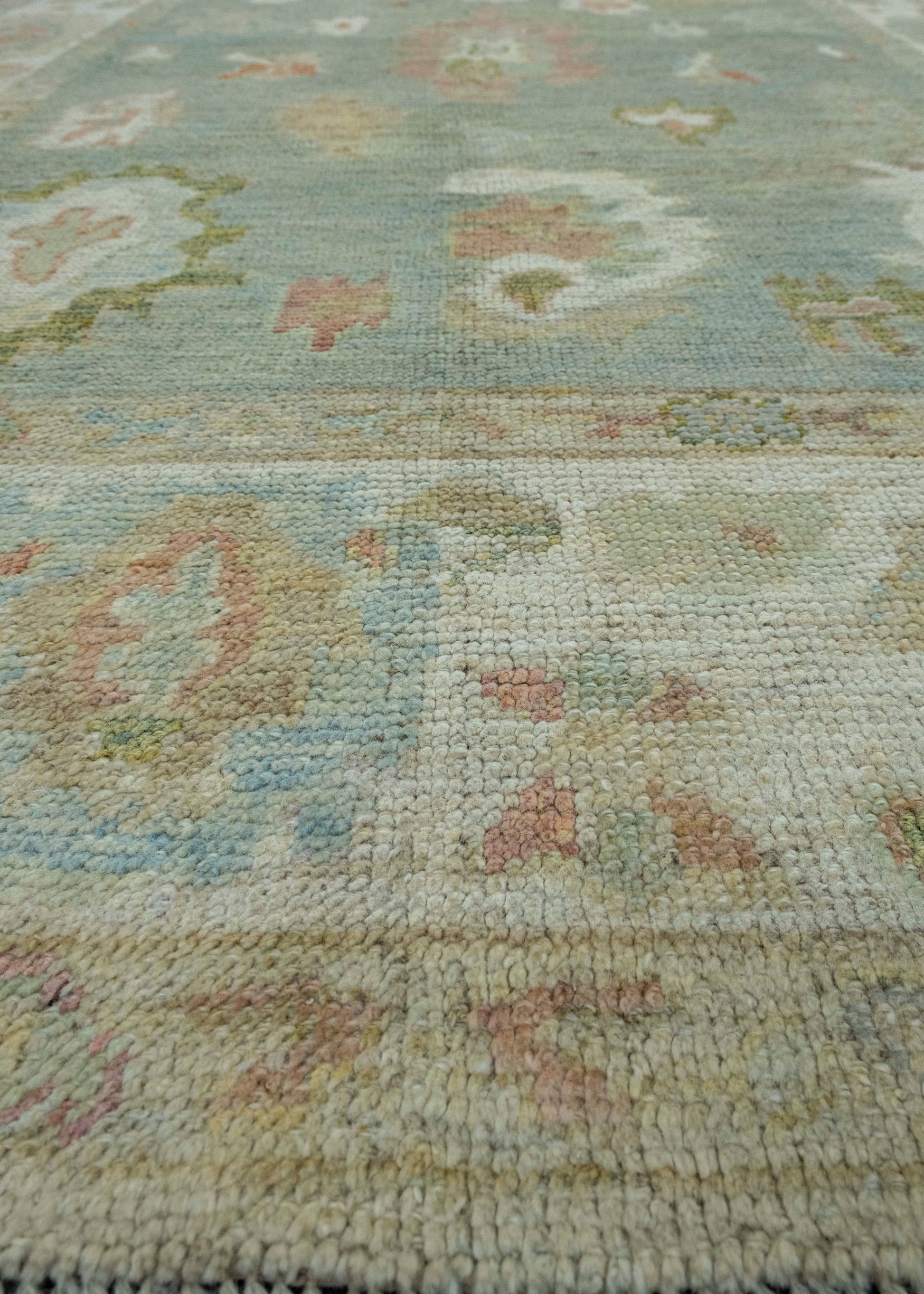 Turkish Oushak Rug 5'4" x 9'4" #18531