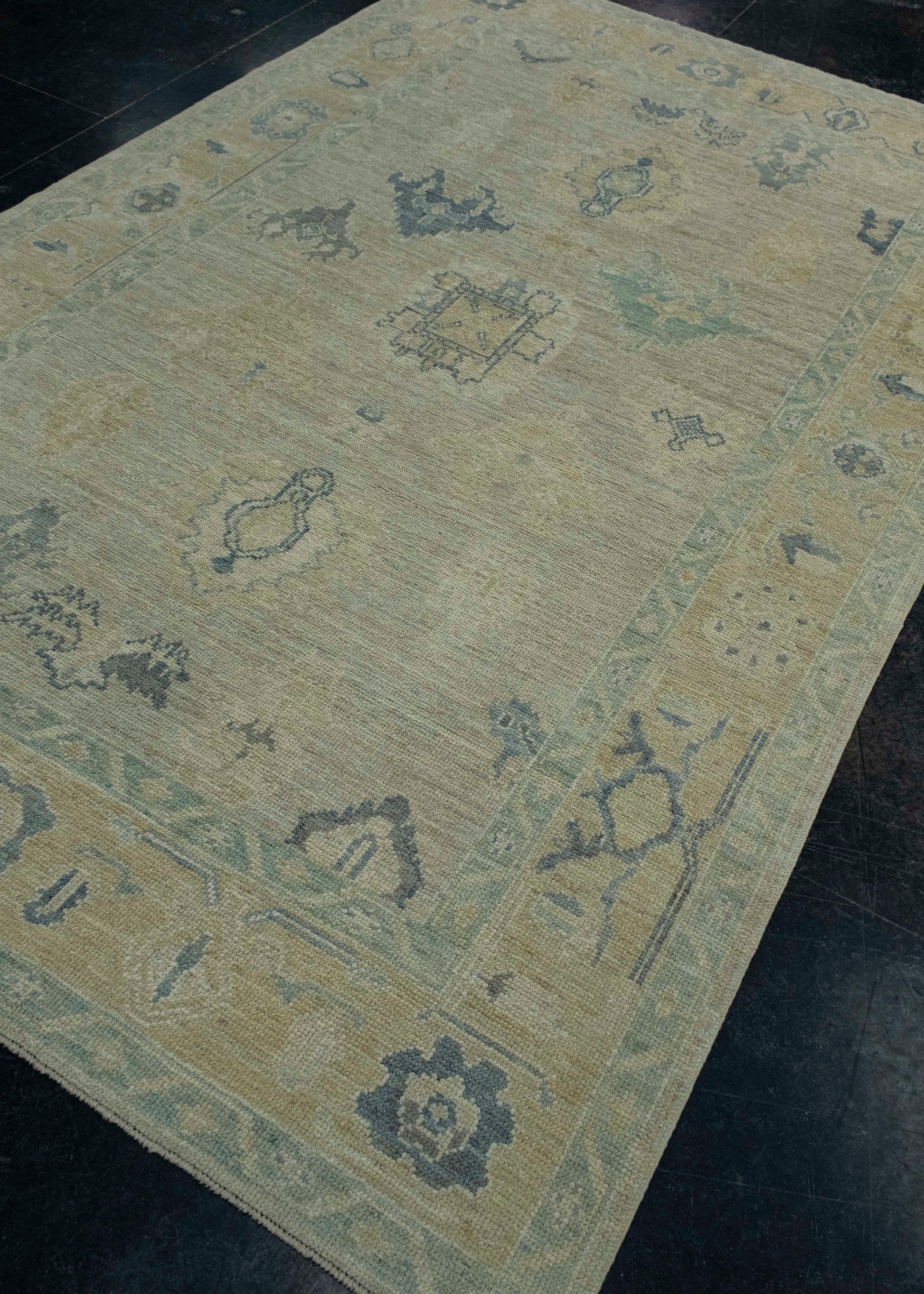 Turkish Oushak Rug 6' x 9'5" #18625