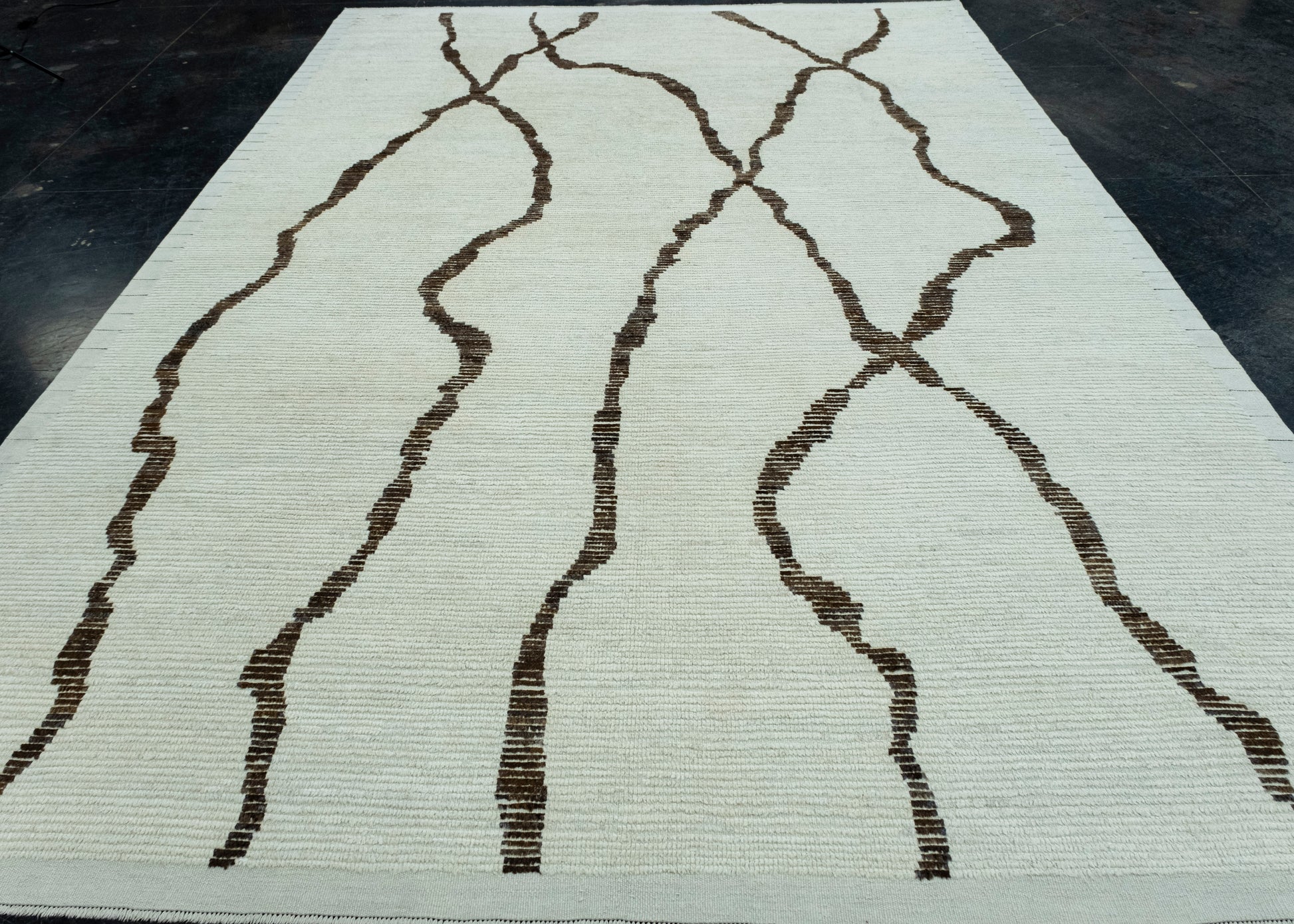 Hand Knotted Turkish Tulu Rug 8'8" x 12'8" #17553