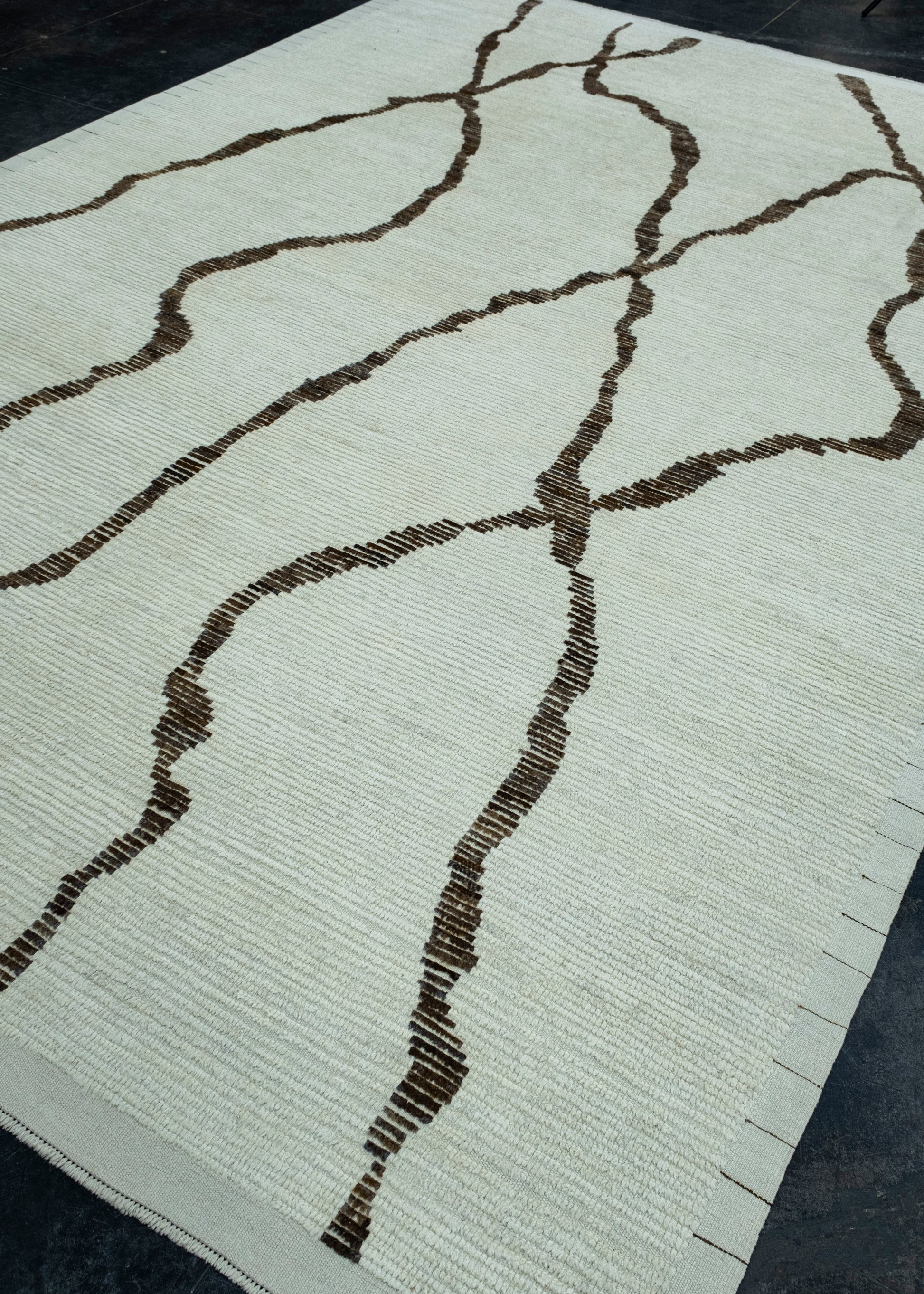 Hand Knotted Turkish Tulu Rug 8'8" x 12'8" #17553