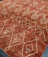 Hand Knotted Modern Rug 9'1" x 11'2" #1000
