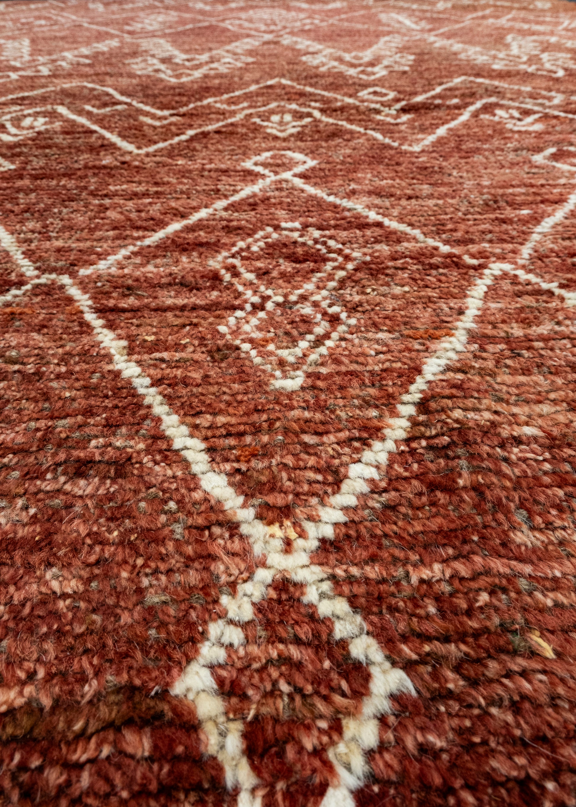 Hand Knotted Modern Rug 9'1" x 11'2" #1000