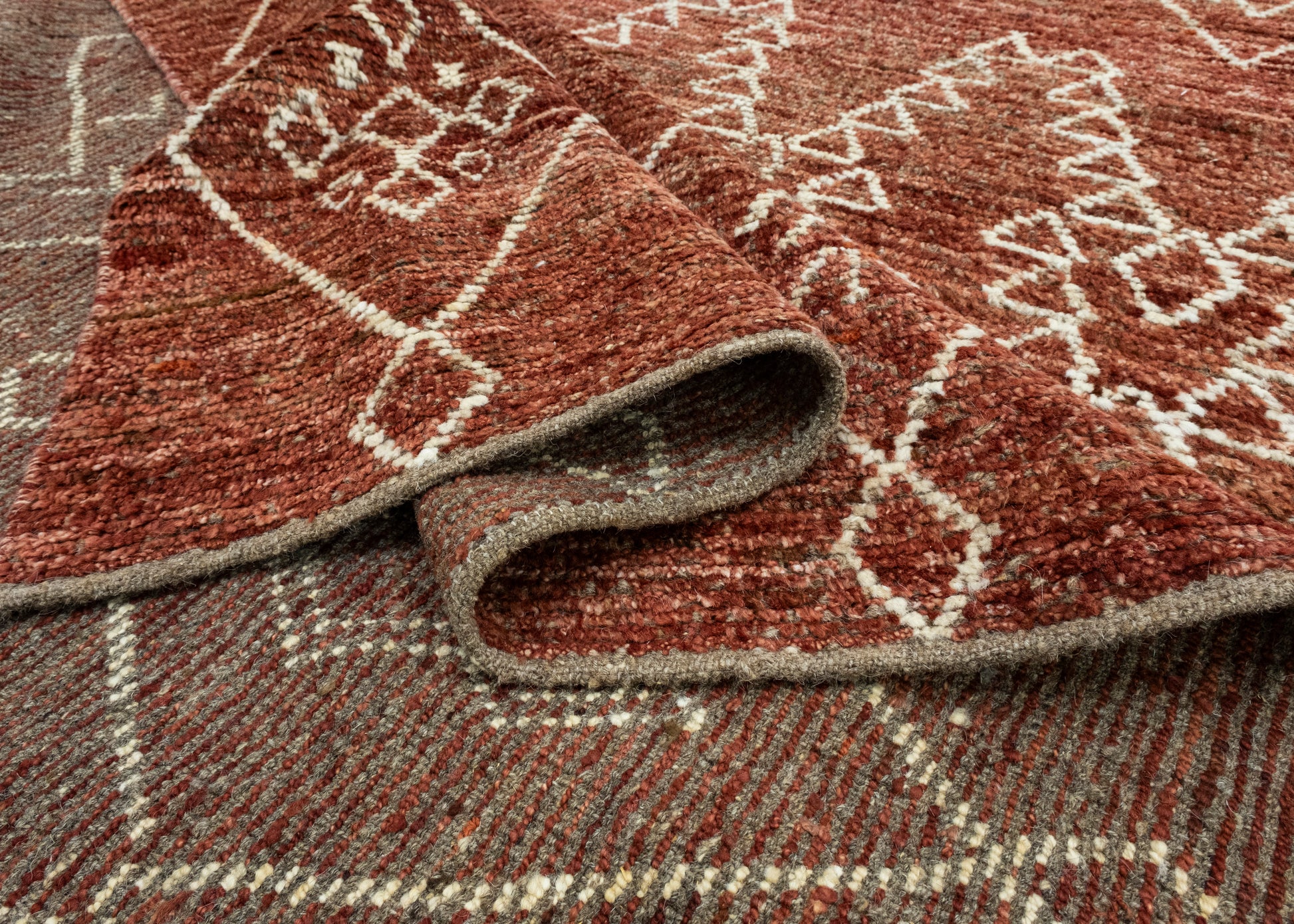 Hand Knotted Modern Rug 9'1" x 11'2" #1000