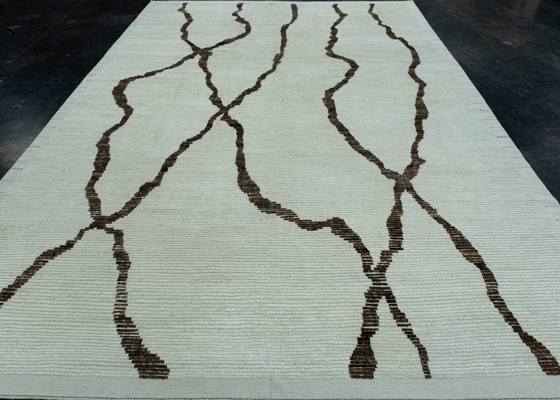 Hand Knotted Turkish Tulu Rug 8'7" x 12'10" #17356