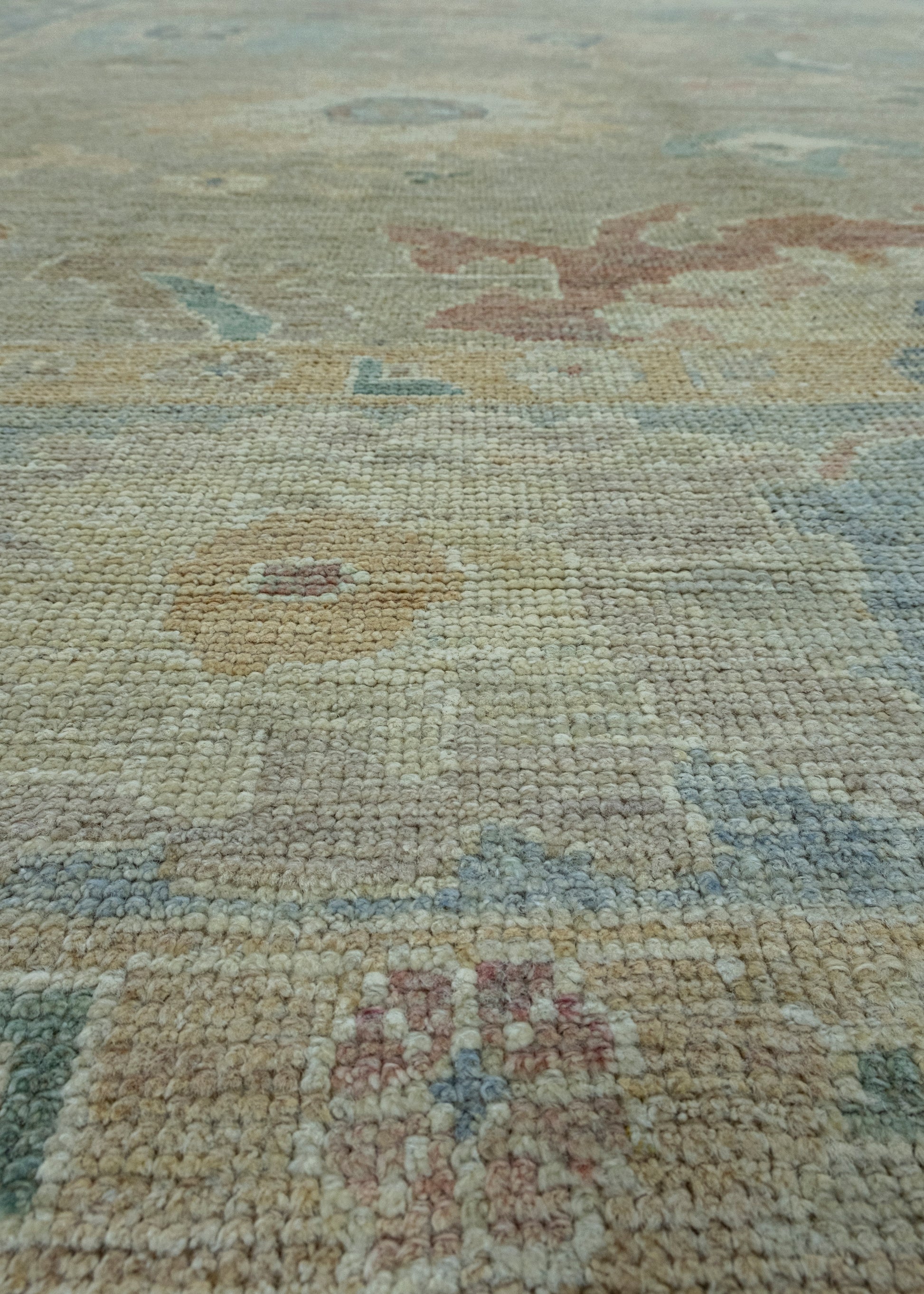 Turkish Oushak Rug 9'9" x 12' #17376