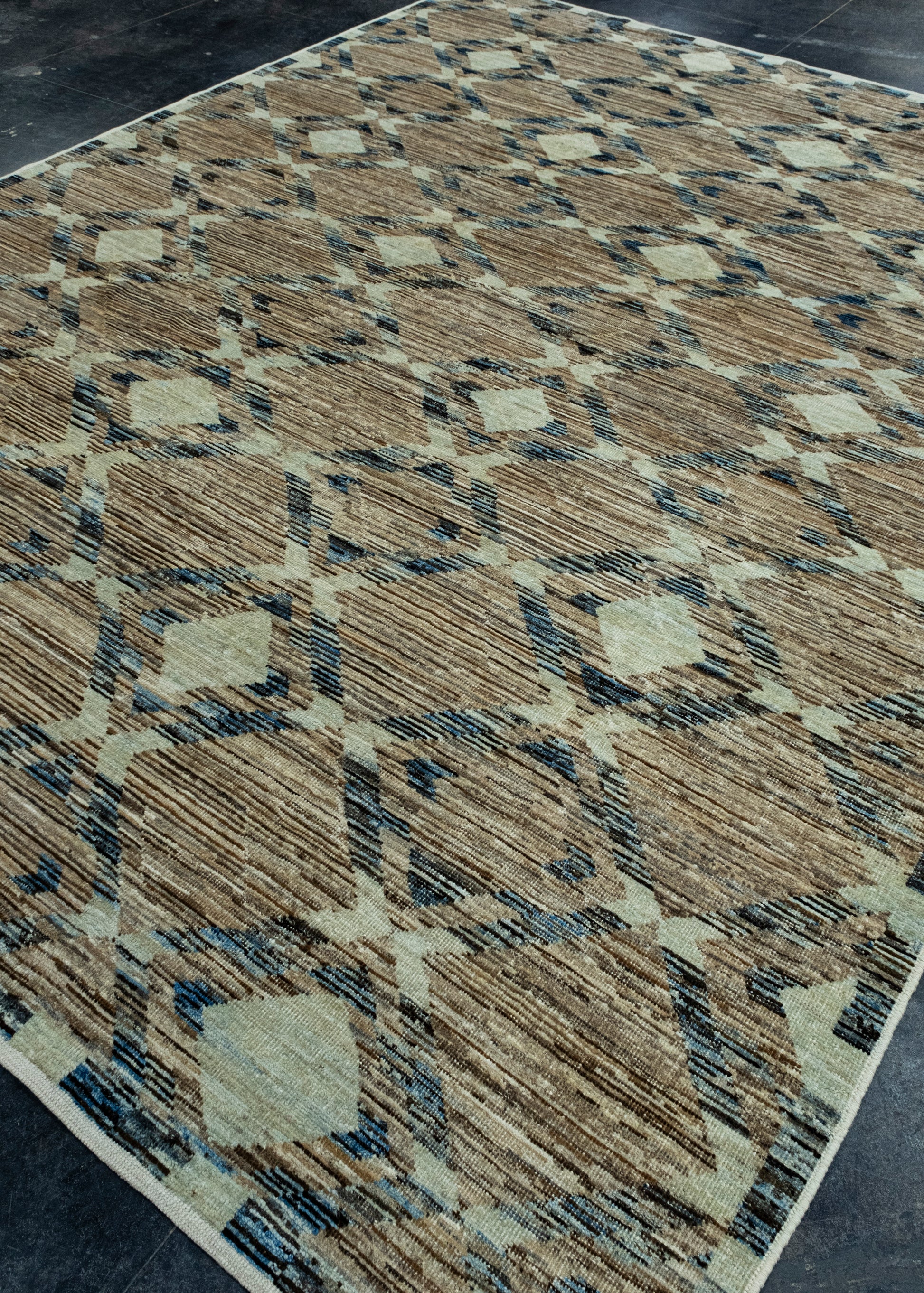 Handwoven Oushak Rug 9' x 11'10" #17909