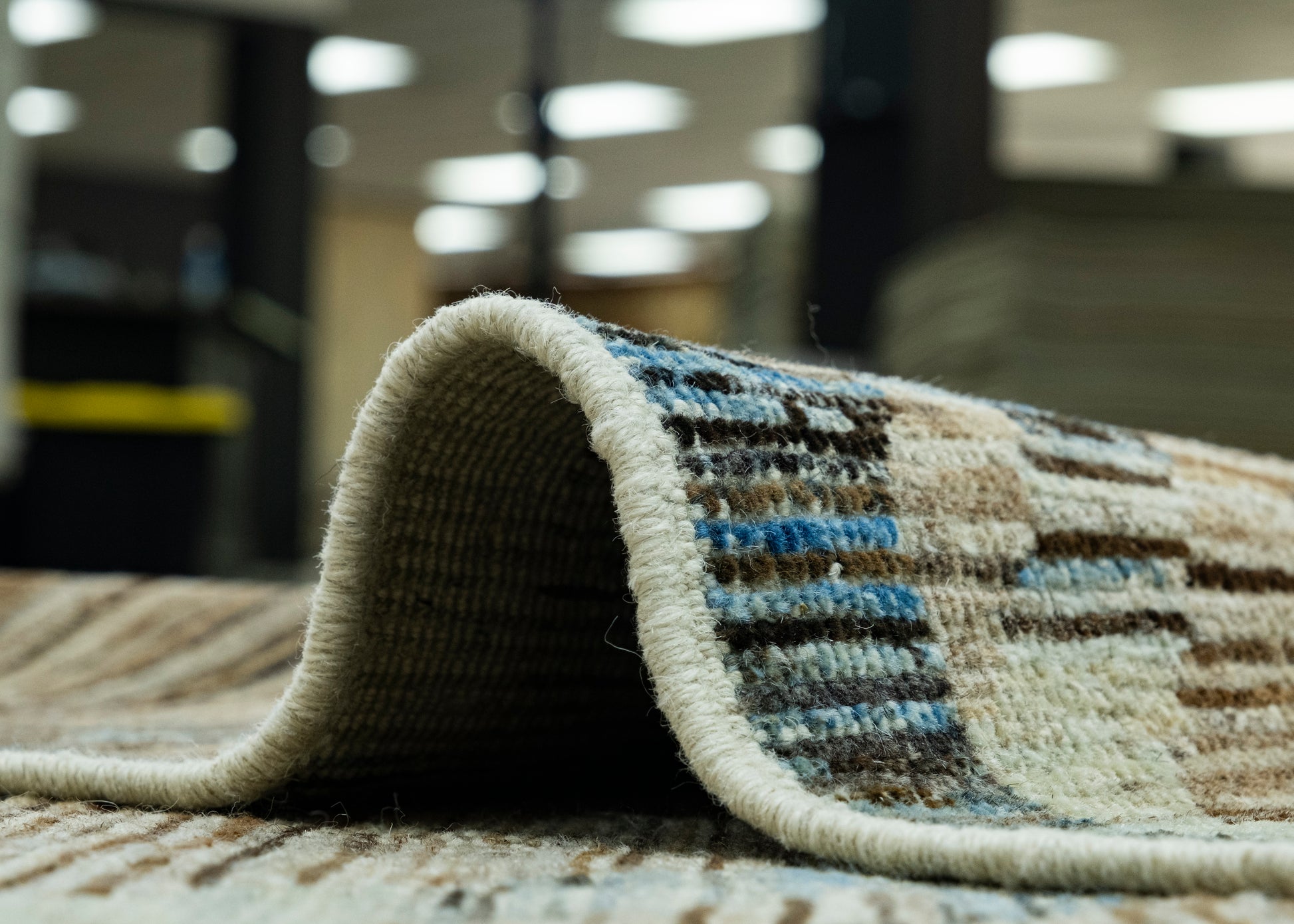 Handwoven Oushak Rug 9' x 11'10" #17909