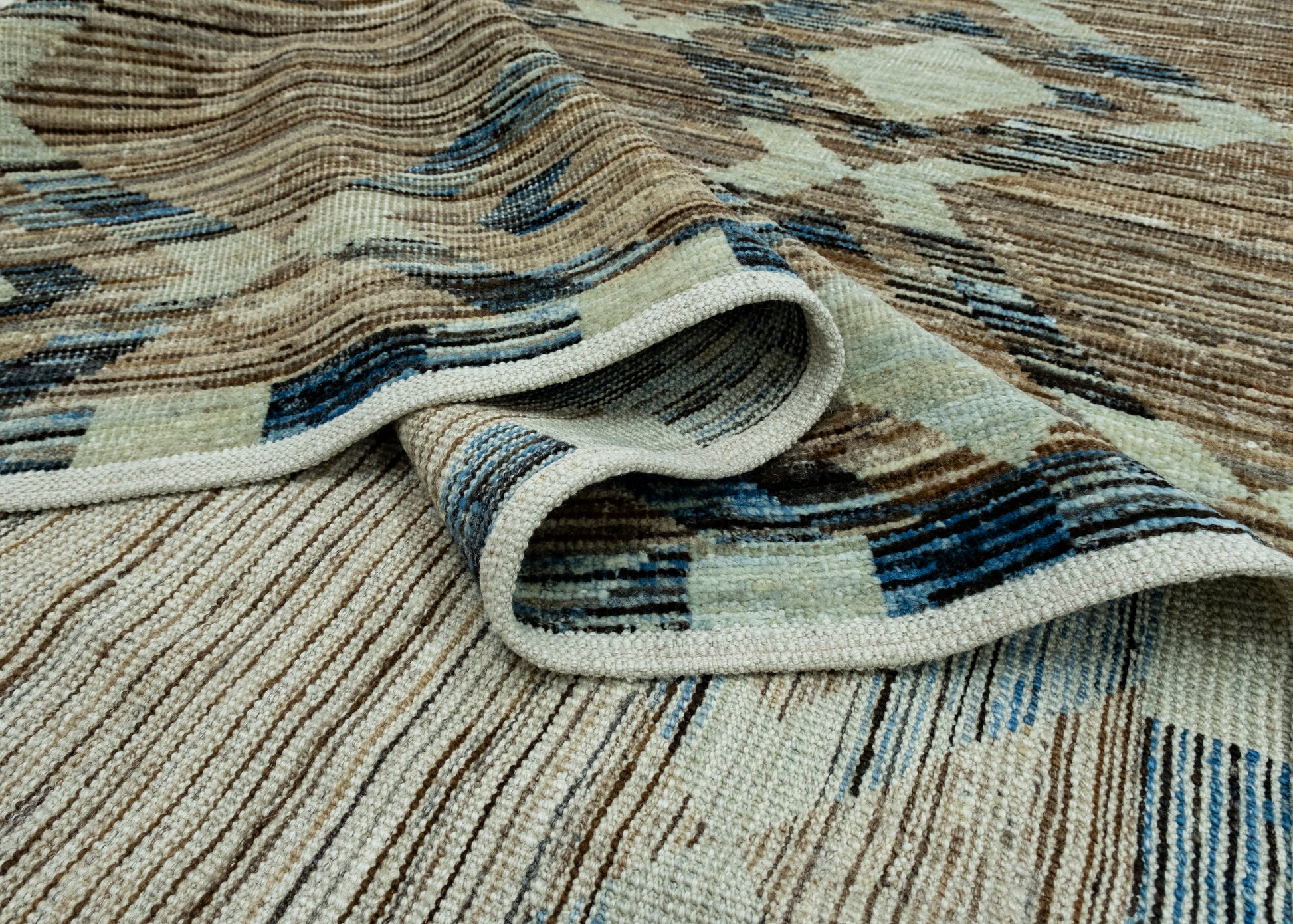 Handwoven Oushak Rug 9' x 11'10" #17909