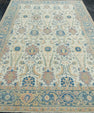 Turkish Oushak Rug 6'2" x 9'9" #18644
