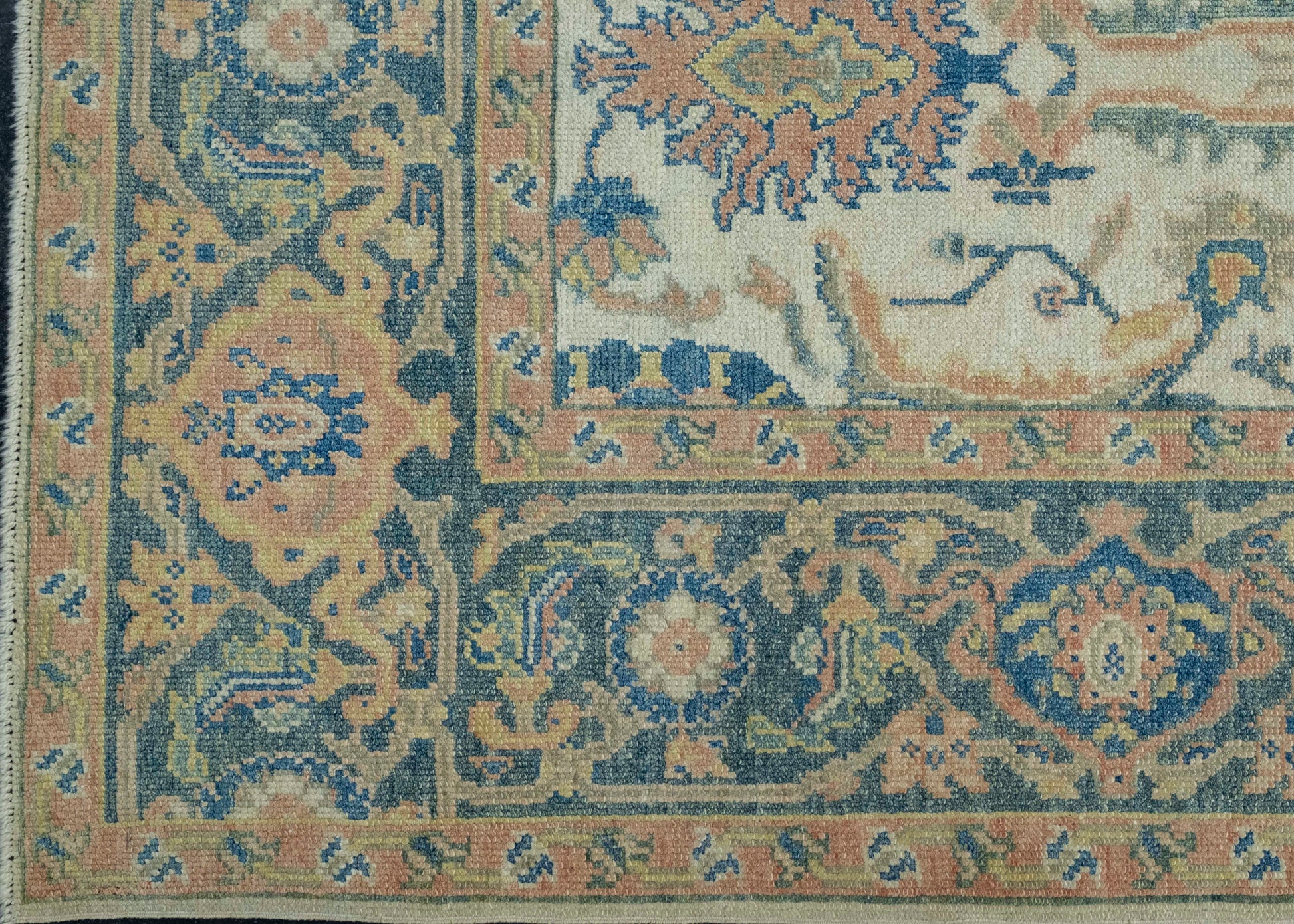 Turkish Oushak Rug 6'2" x 9'9" #18644