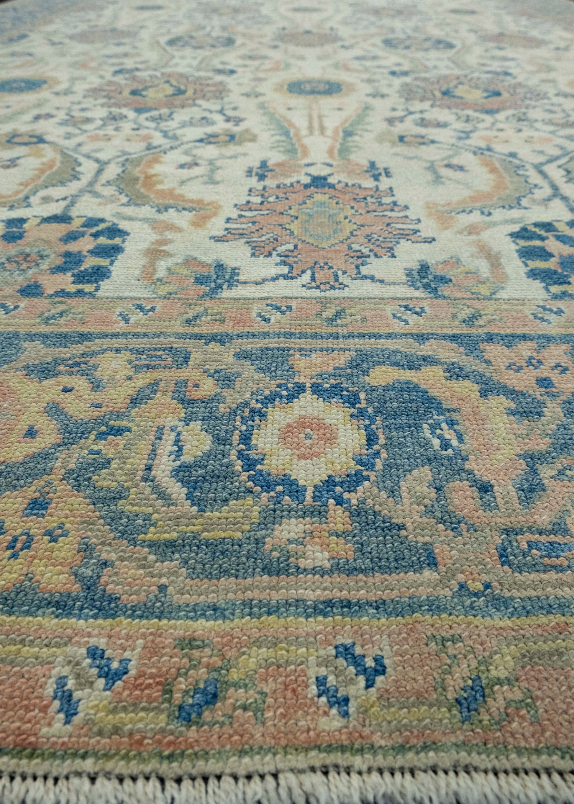 Turkish Oushak Rug 6'2" x 9'9" #18644