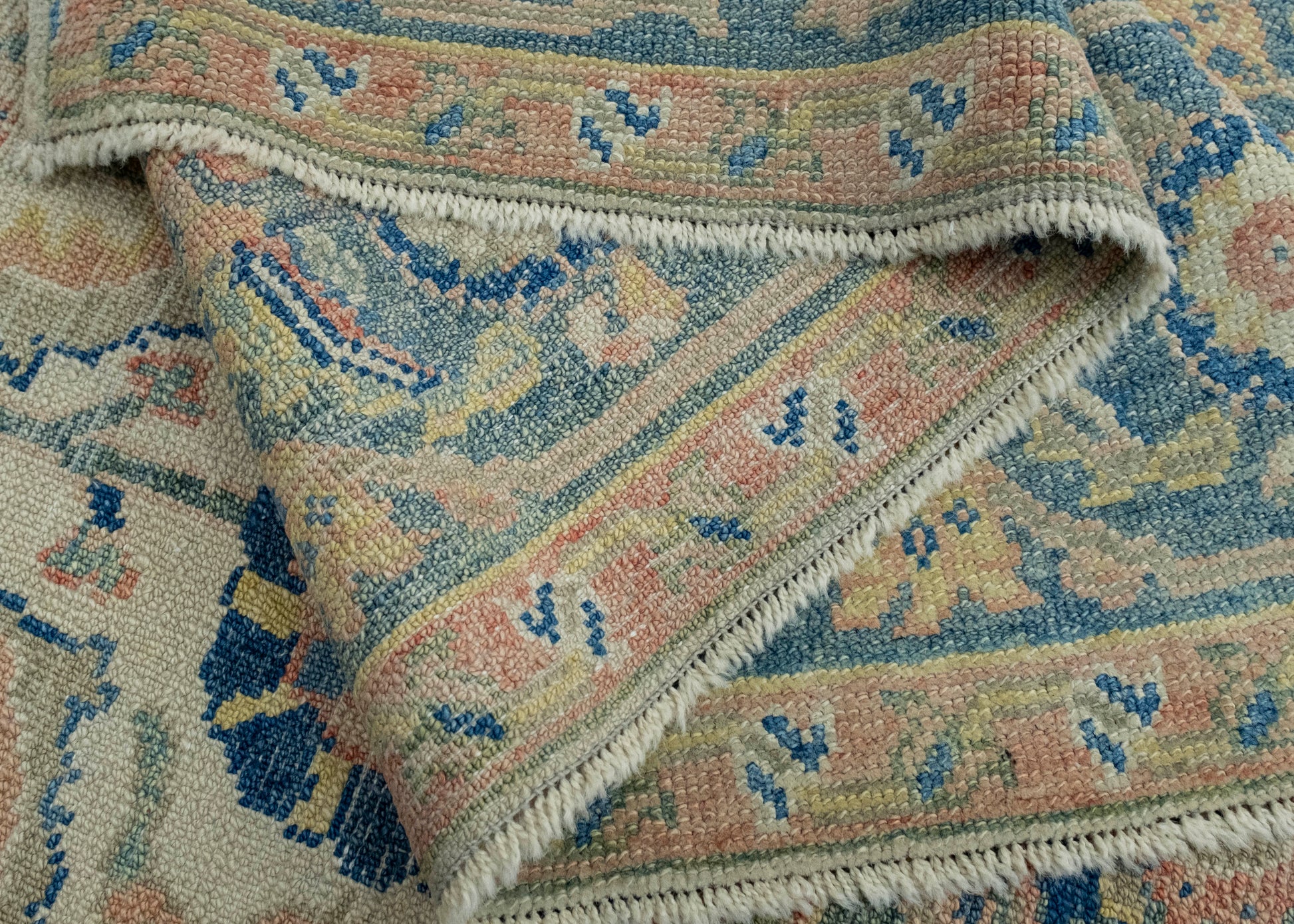 Turkish Oushak Rug 6'2" x 9'9" #18644