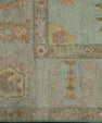 Turkish Oushak Rug 6'2" x 8'7" #18627