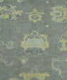 Turkish Oushak Rug 5' x 10' #18040