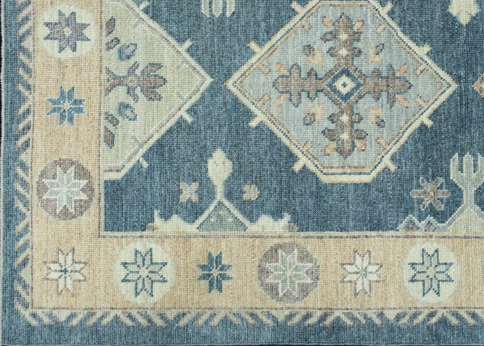 Turkish Oushak Rug 9'1" x 12'7" #17400