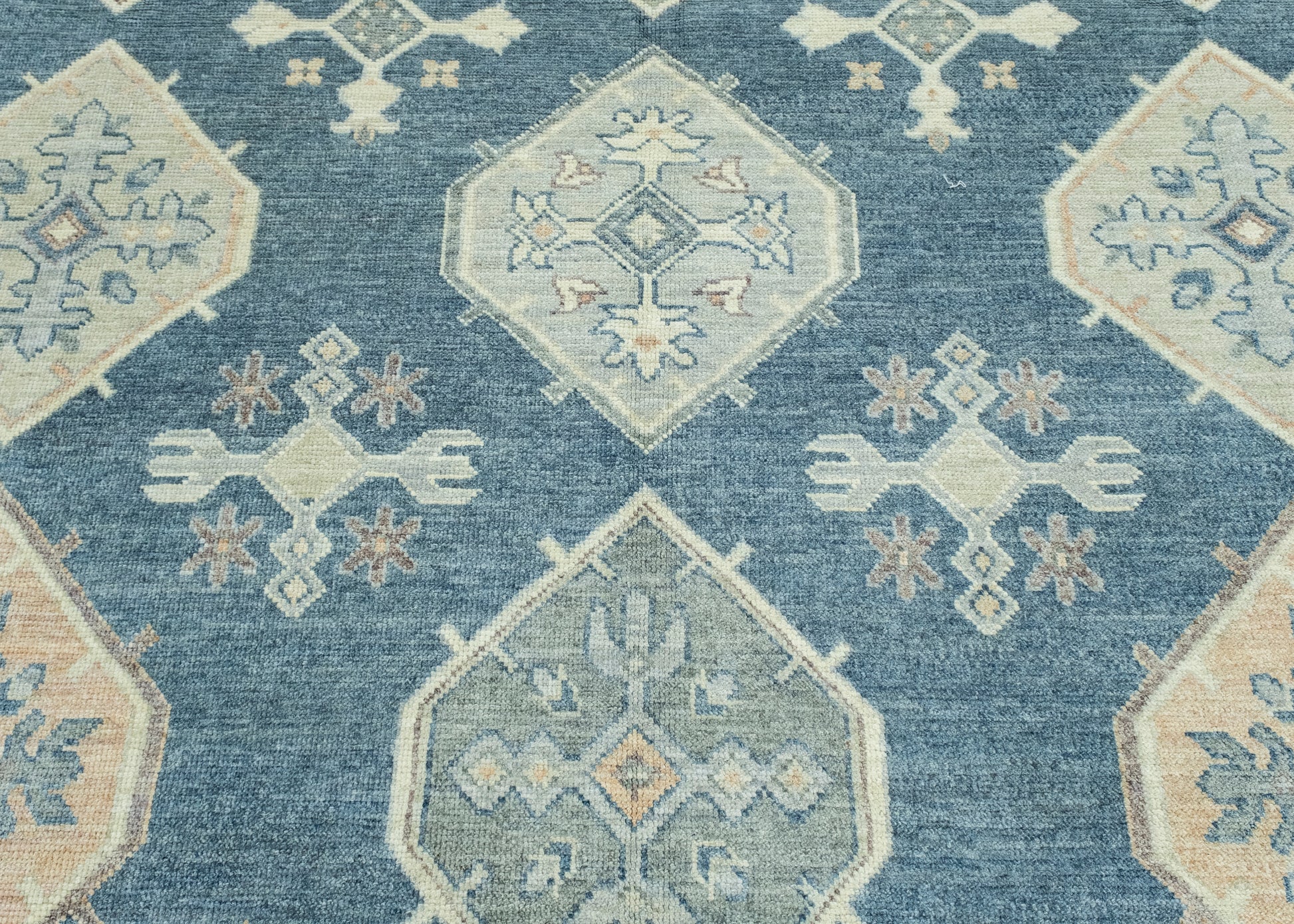 Turkish Oushak Rug 9'1" x 12'7" #17400