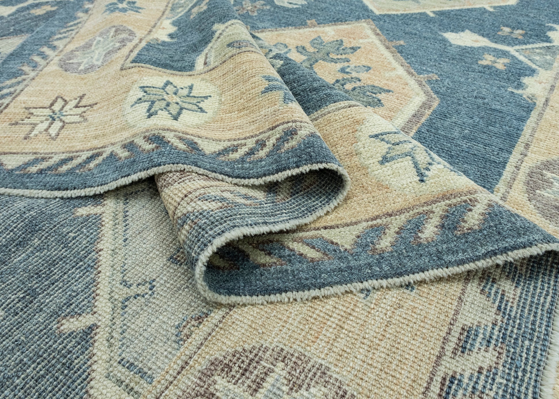 Turkish Oushak Rug 9'1" x 12'7" #17400
