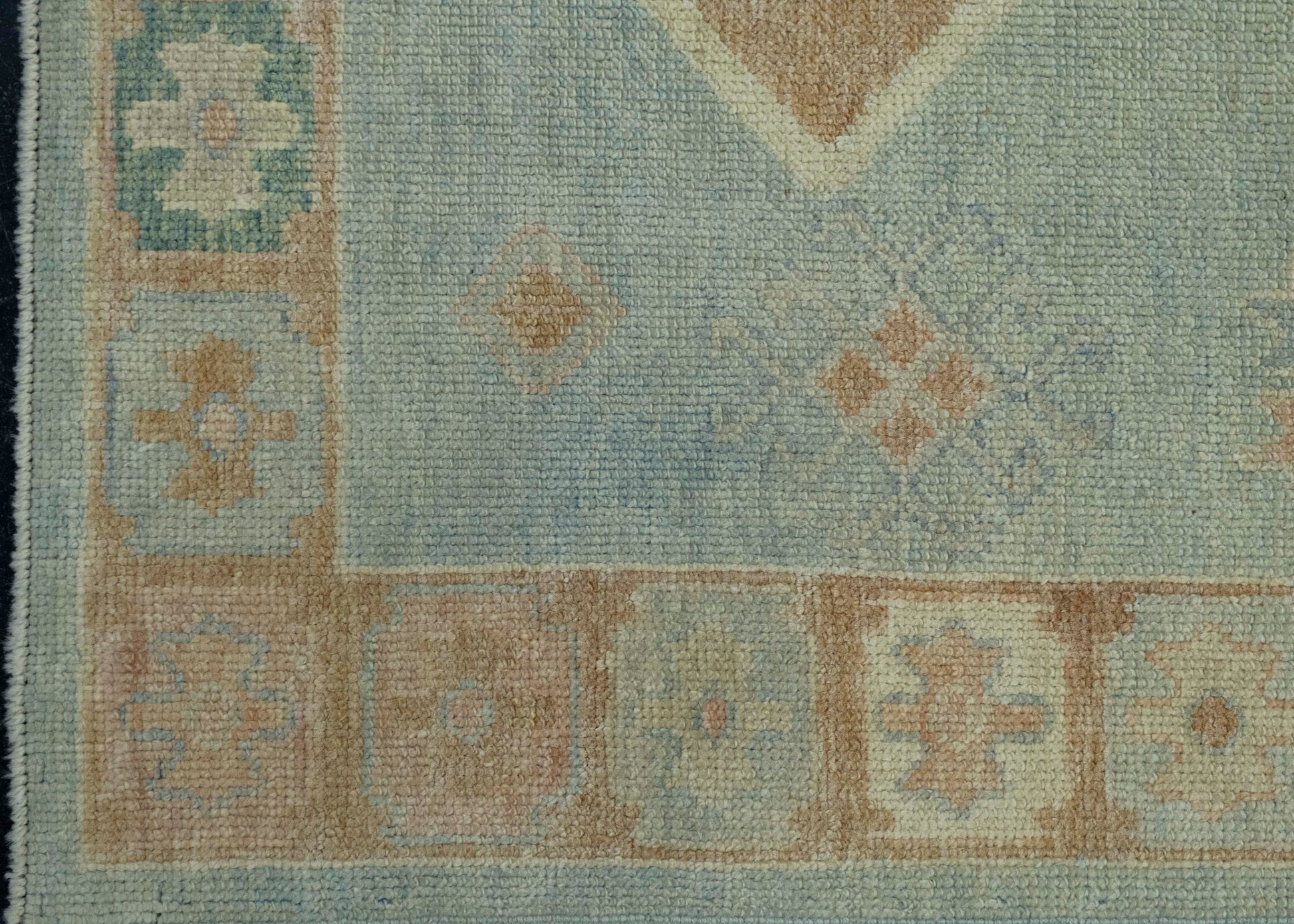 Turkish Oushak Rug 3'10" x 9'5" #18041