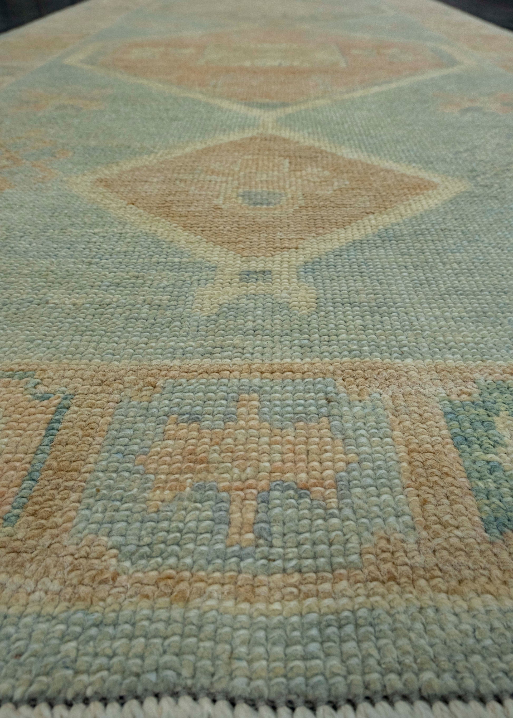 Turkish Oushak Rug 3'10" x 9'5" #18041