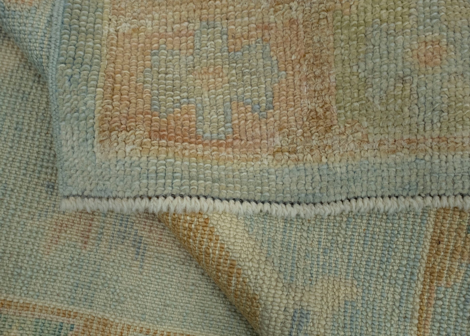 Turkish Oushak Rug 3'10" x 9'5" #18041