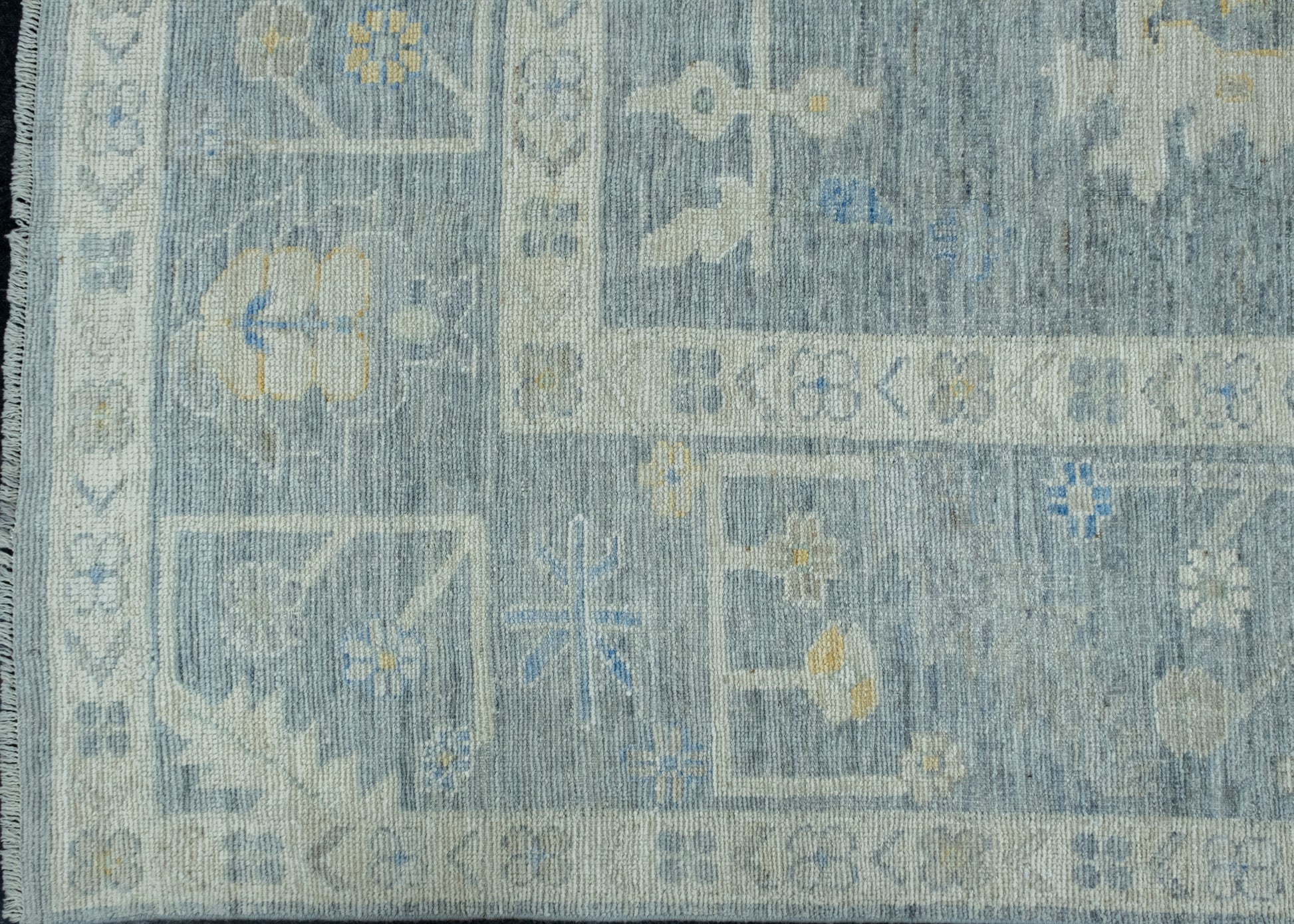 Handwoven Oushak Rug 9'4" x 11'8" #17703
