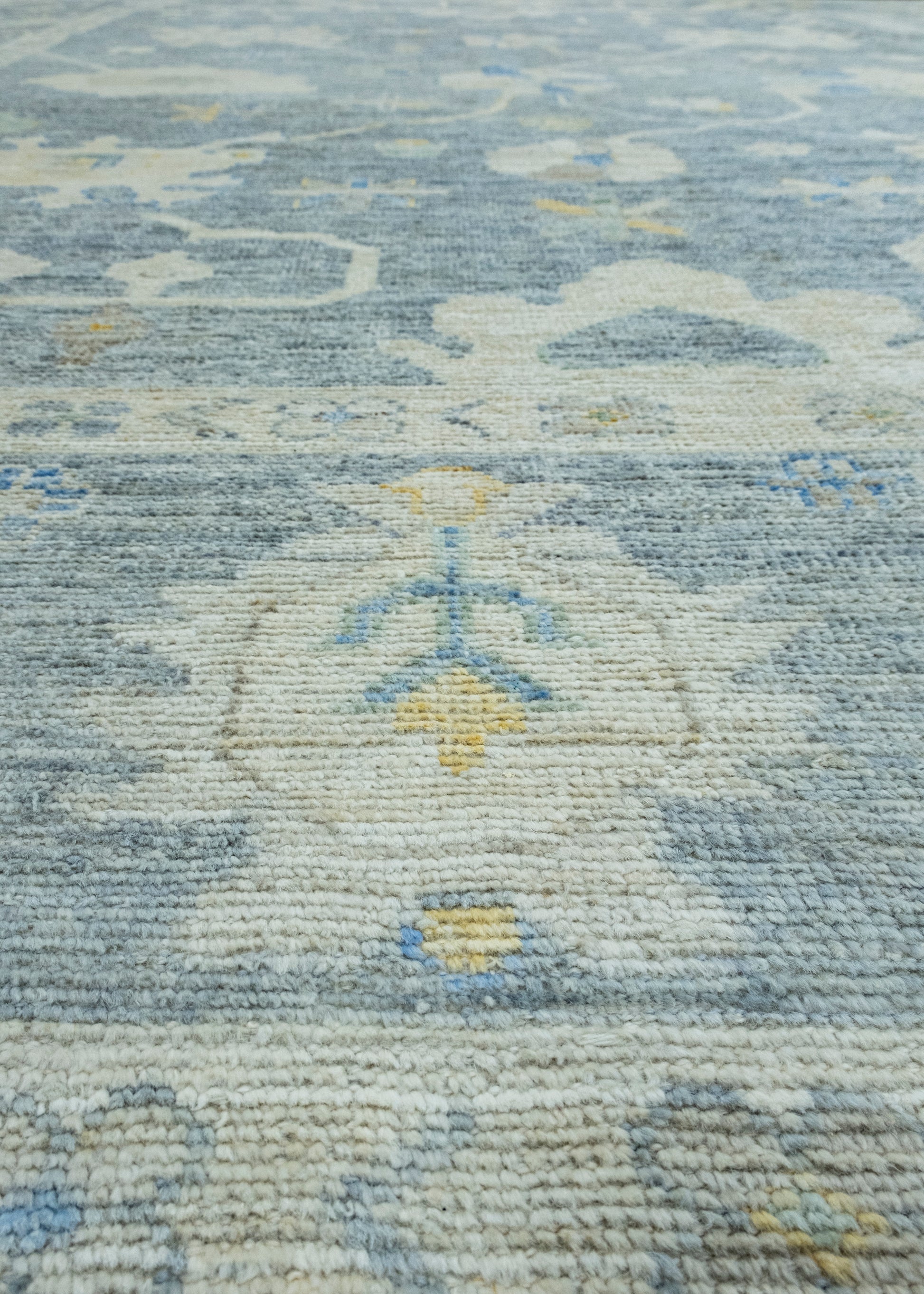 Handwoven Oushak Rug 9'4" x 11'8" #17703