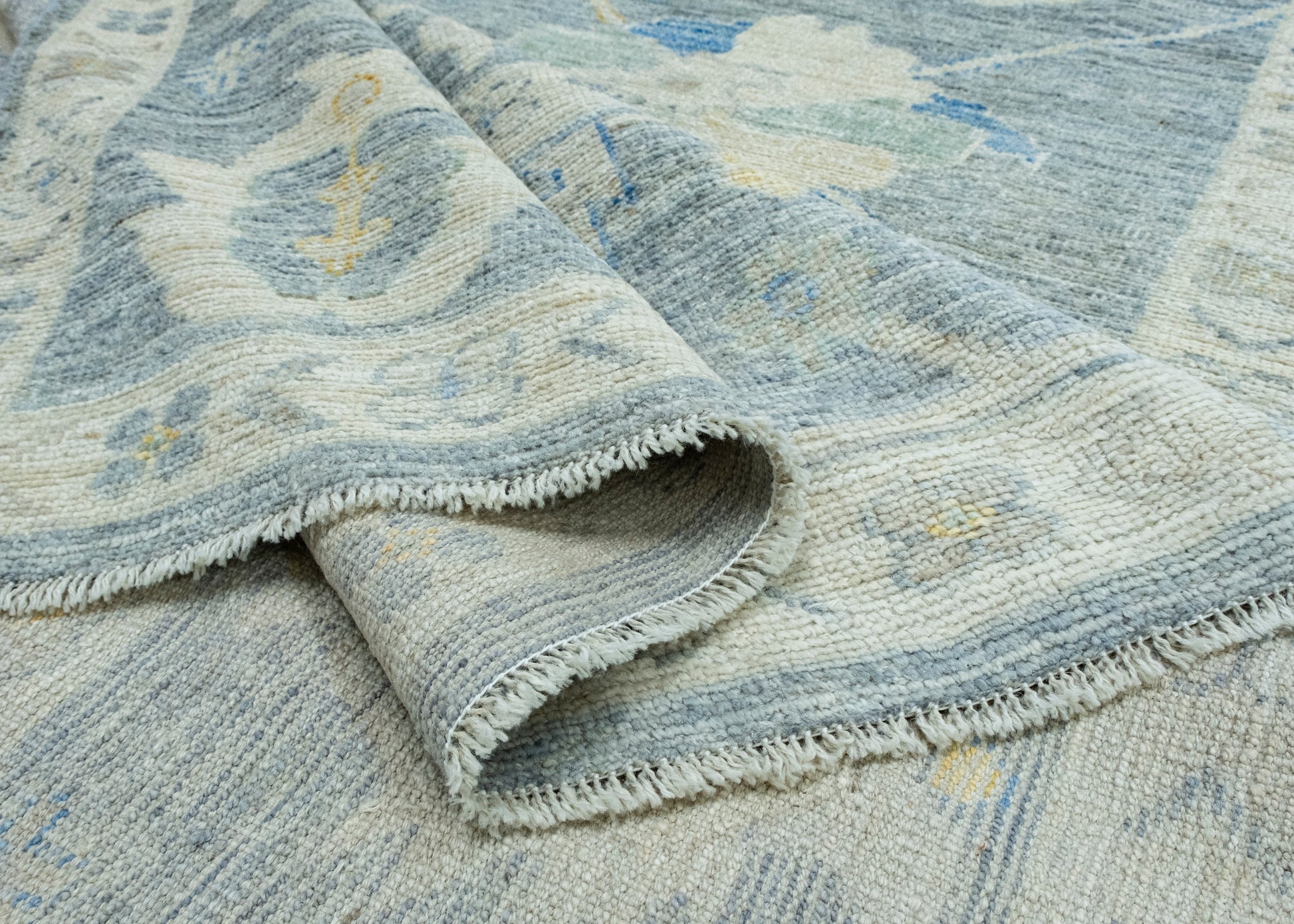 Handwoven Oushak Rug 9'4" x 11'8" #17703