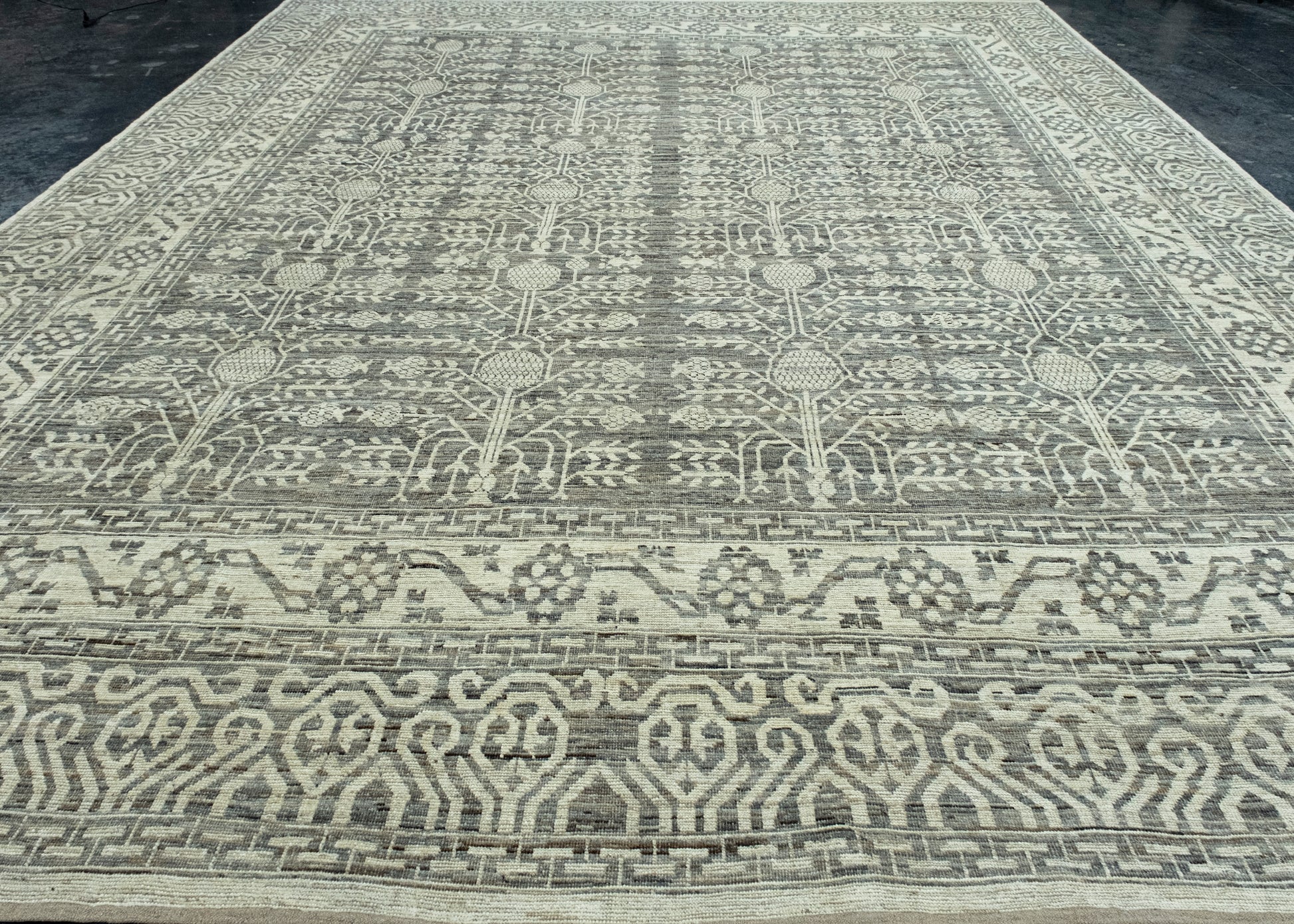 Handwoven Oushak Rug 13'5" x 16'9" #17508