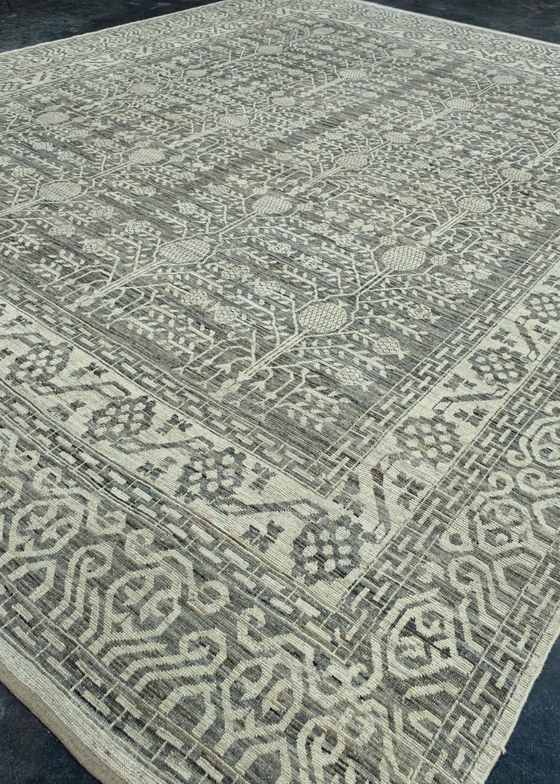 Handwoven Oushak Rug 13'5" x 16'9" #17508