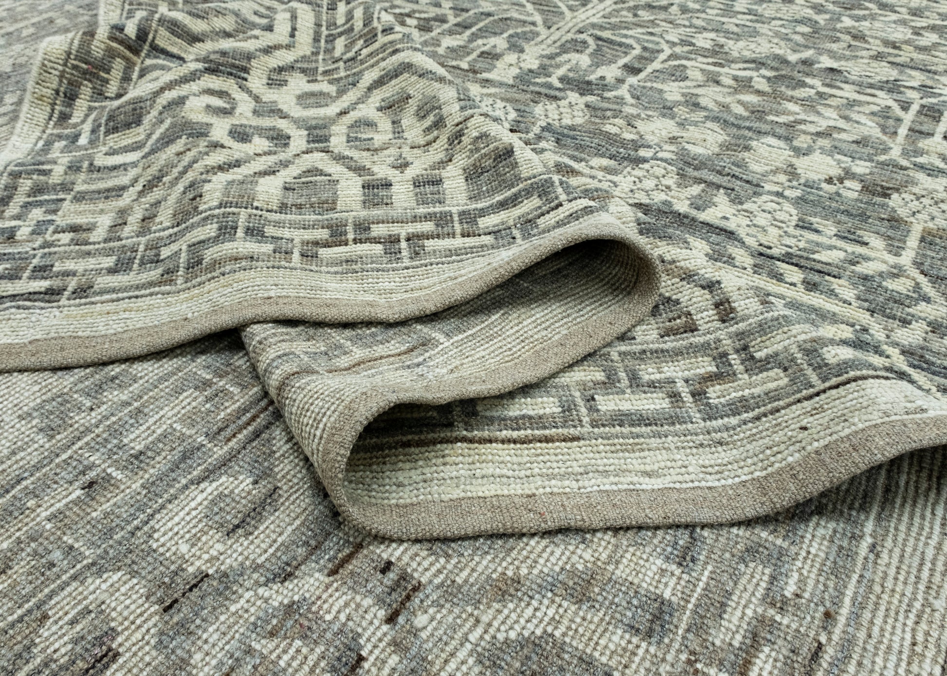 Handwoven Oushak Rug 13'5" x 16'9" #17508