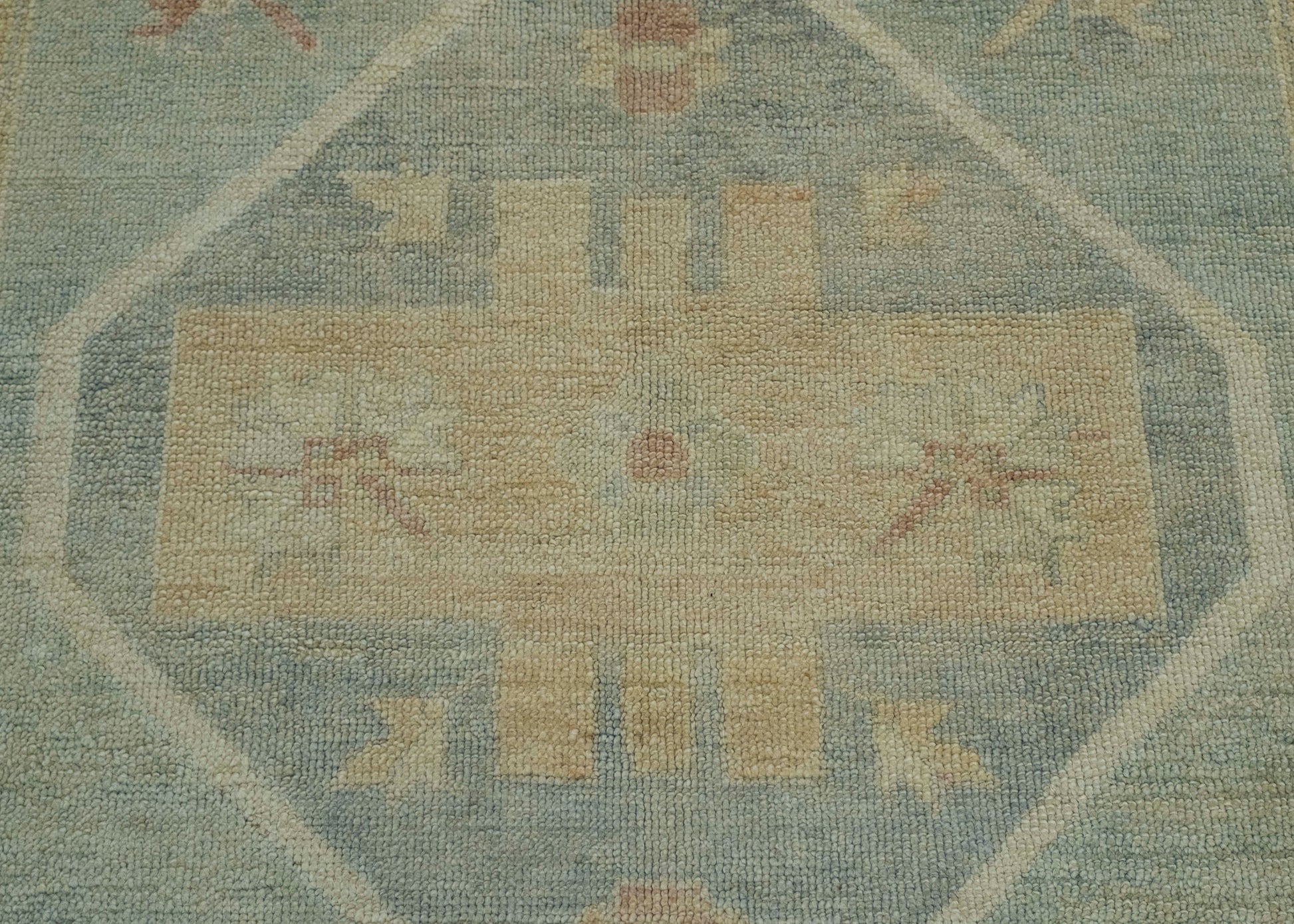 Turkish Oushak Rug 4'10" x 13'10" #18019