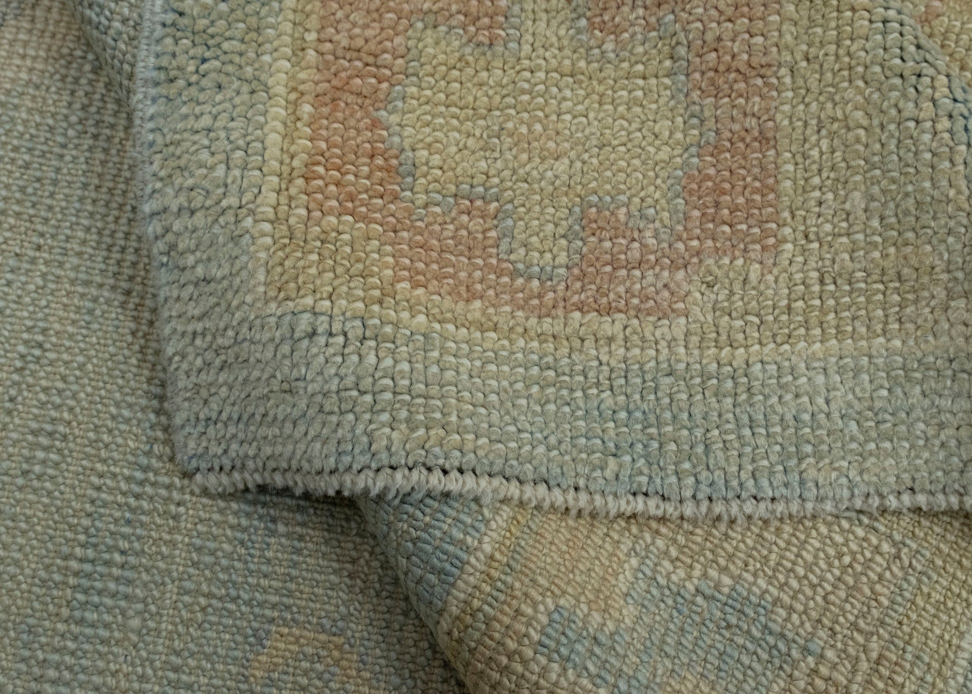 Turkish Oushak Rug 4'10" x 13'10" #18019