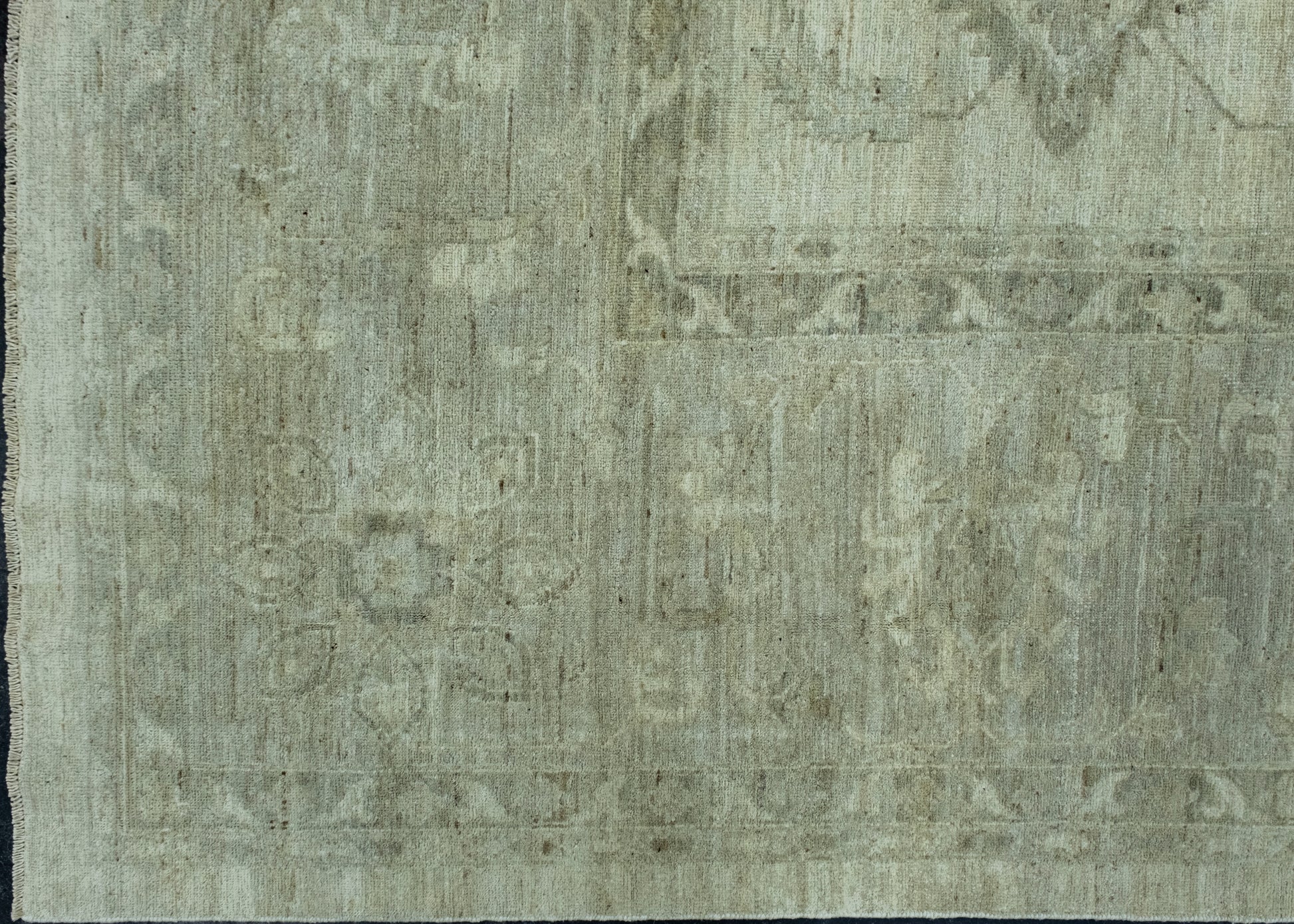 Handwoven Oushak Rug 13'8" x 17'3" #17914
