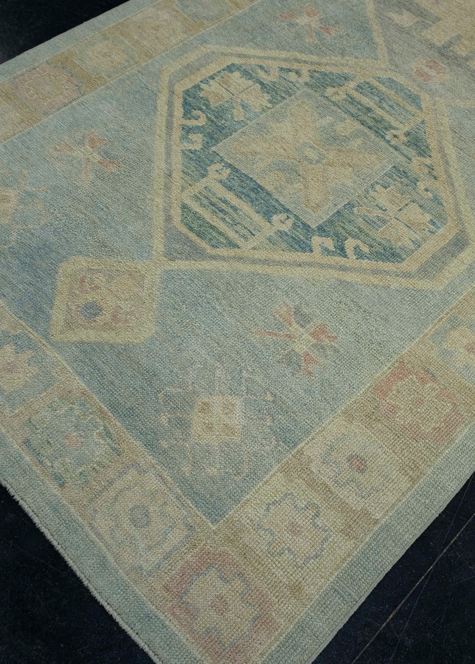 Turkish Oushak Rug 4'11" x 11'11" #18025