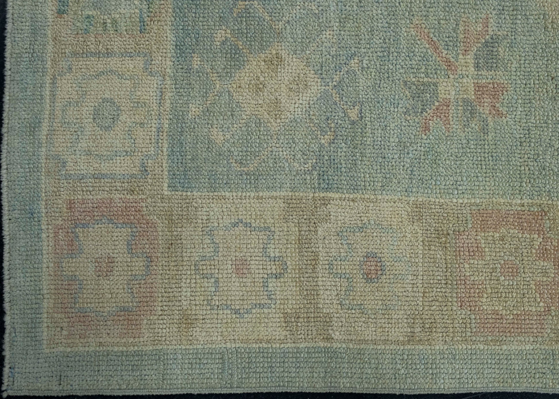 Turkish Oushak Rug 4'11" x 11'11" #18025