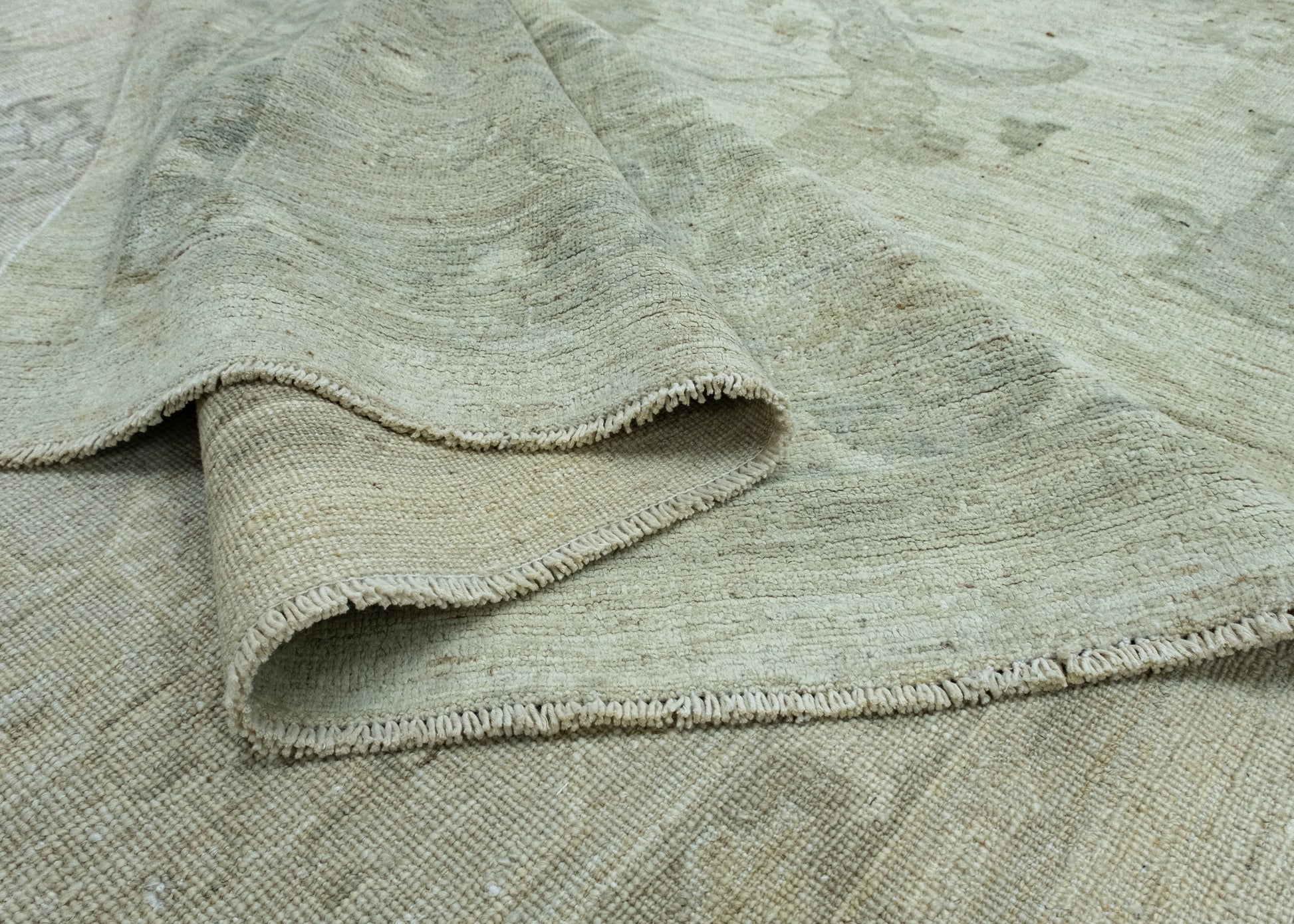 Handwoven Oushak Rug 13'8" x 17'3" #17914