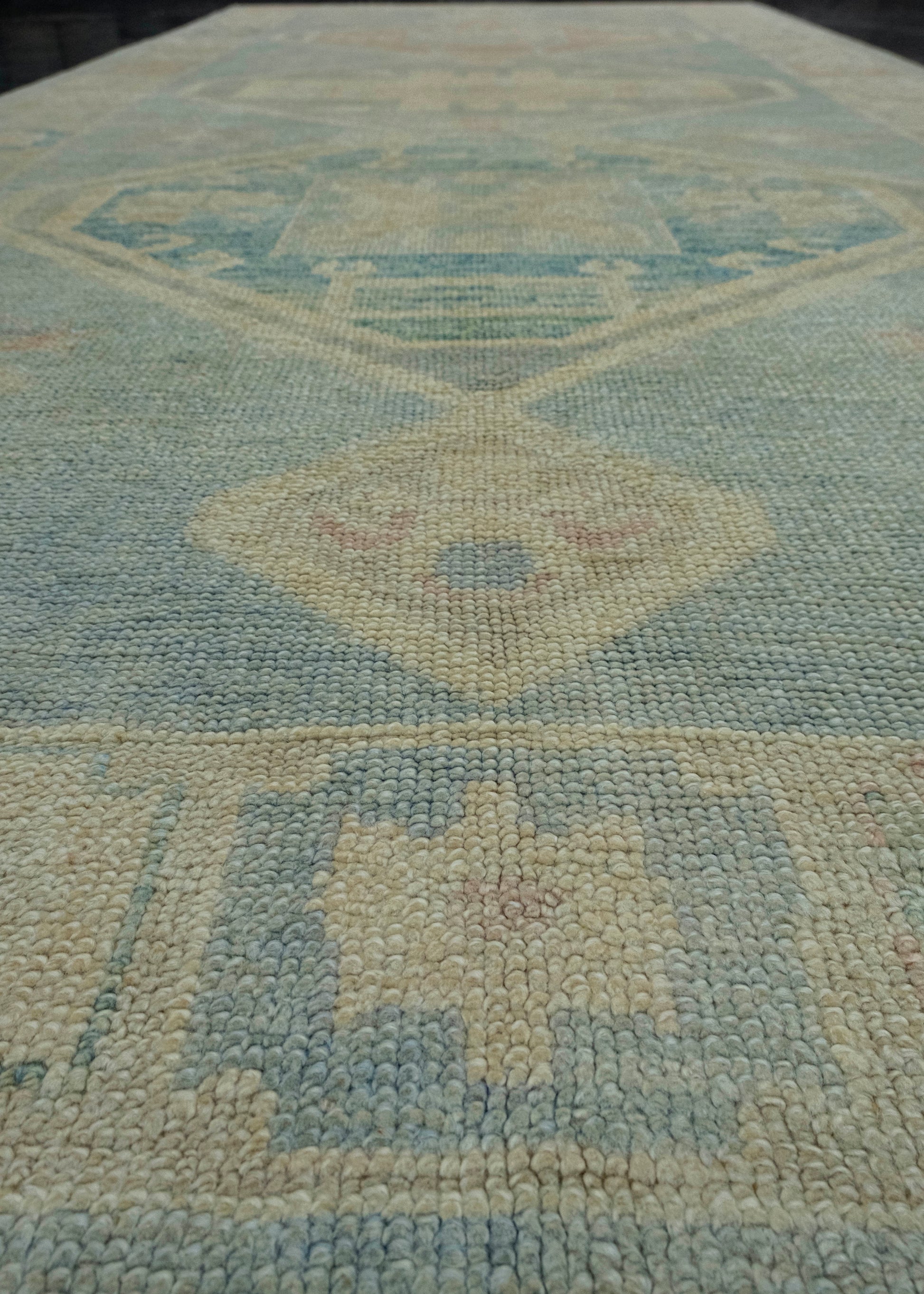 Turkish Oushak Rug 4'11" x 11'11" #18025