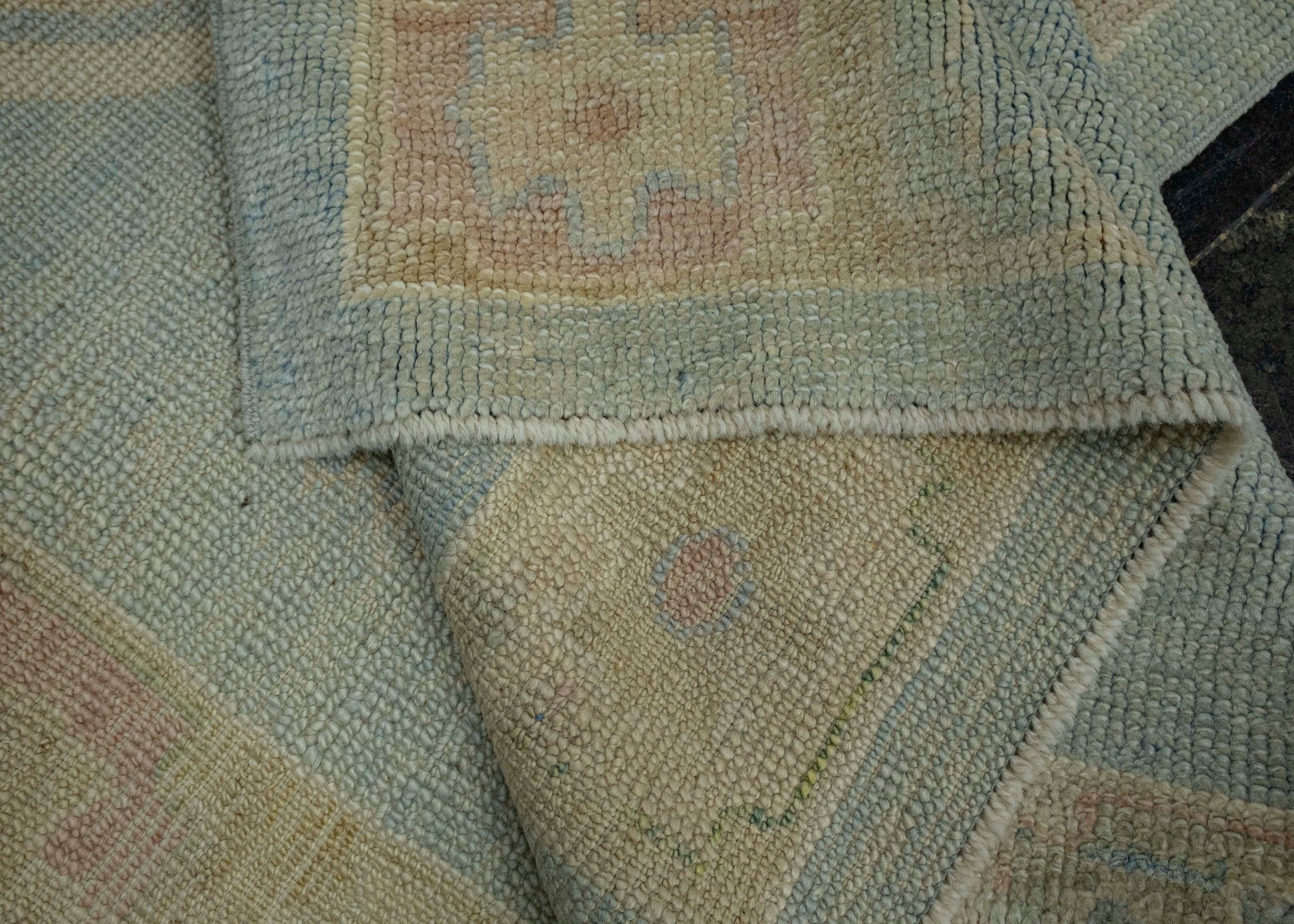 Turkish Oushak Rug 4'11" x 11'11" #18025