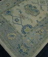 Turkish Oushak Rug 5'1" x 9'11" #18036