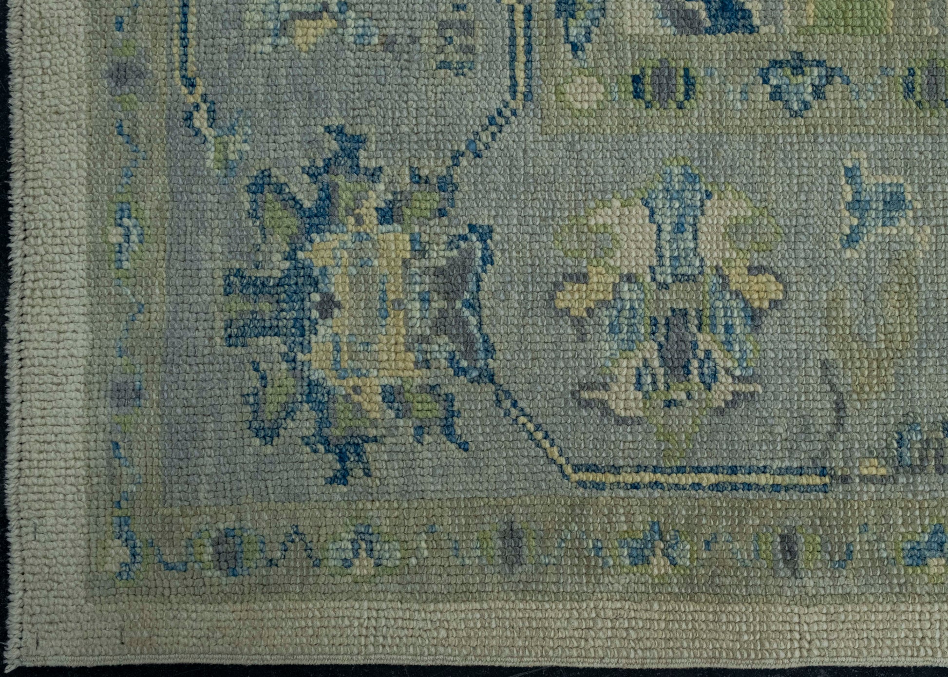 Turkish Oushak Rug 5'1" x 9'11" #18036