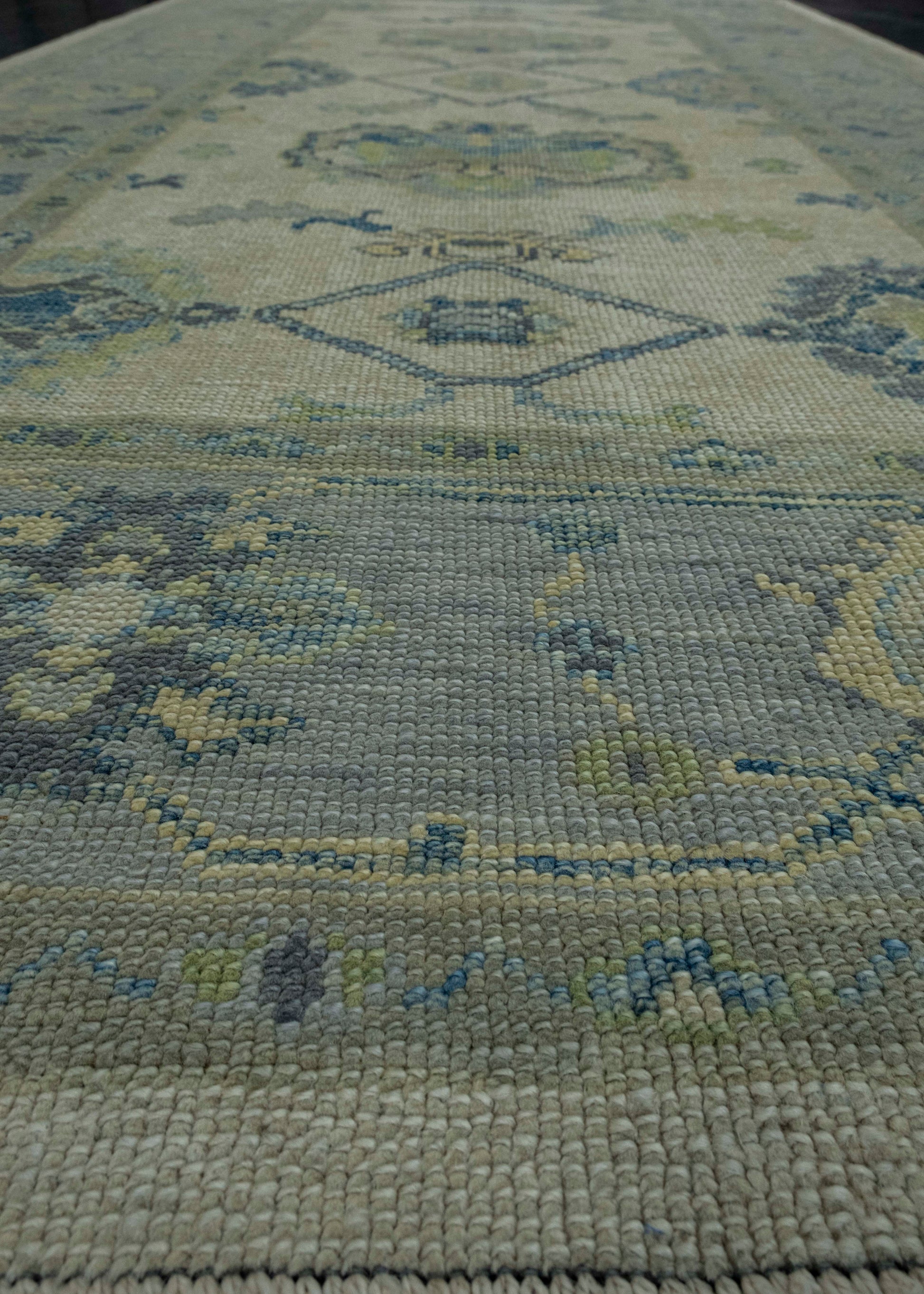 Turkish Oushak Rug 5'1" x 9'11" #18036
