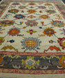 Handwoven Oushak Rug 11'5" x 14'8" #17850