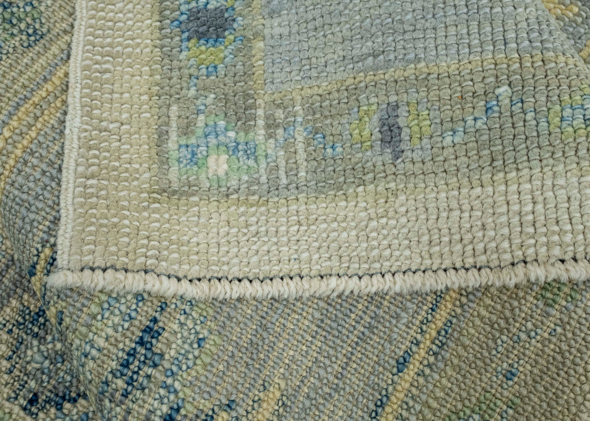 Turkish Oushak Rug 5'1" x 9'11" #18036