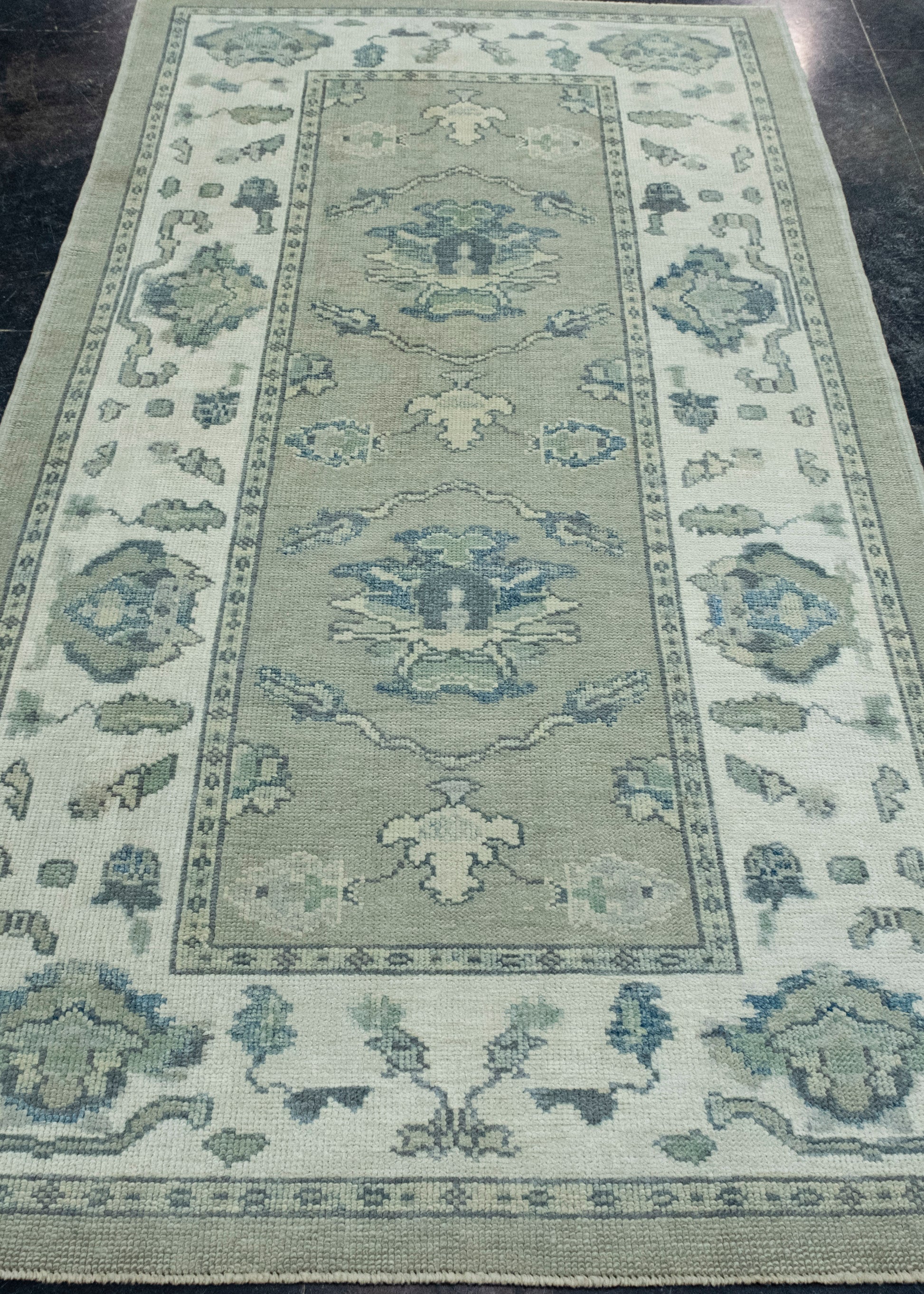Turkish Oushak Rug 4' x 7'5" #18088